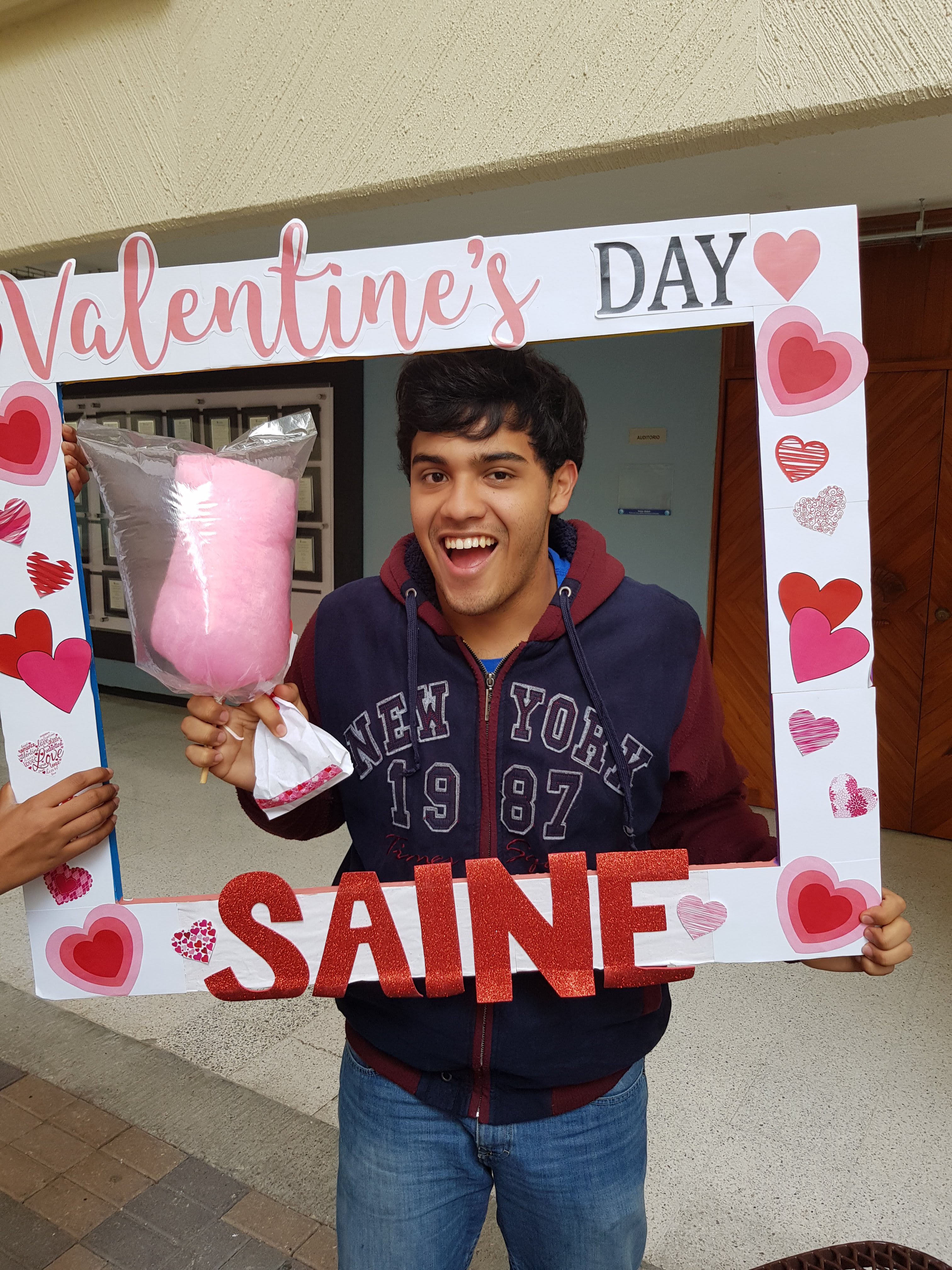 Celebrando Valentine´s day con SAINE. San Valentín en el Tec.