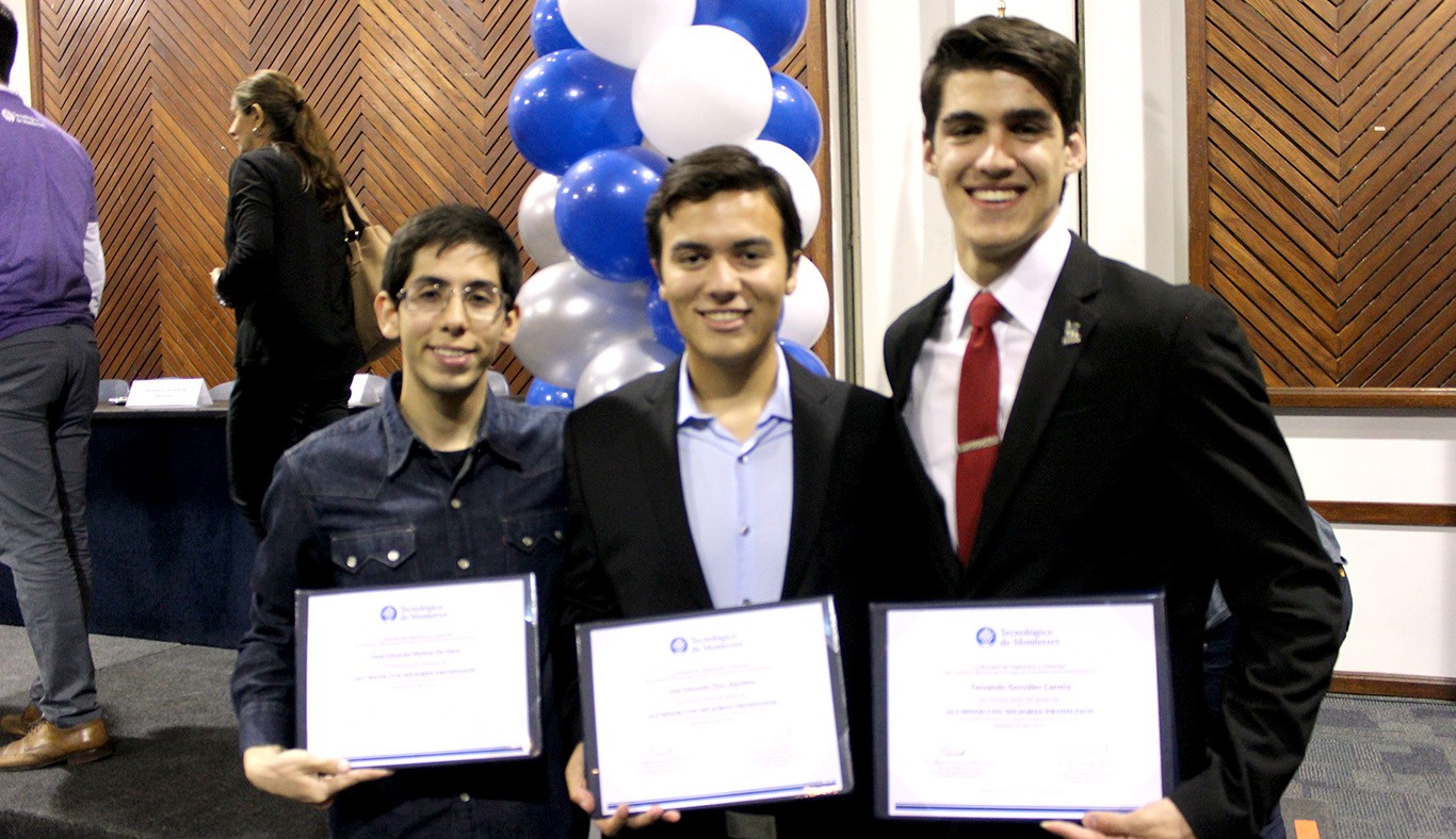 José Eduardo Molina, José Eduardo Díaz y Fernando González José Eduardo Molina, José Eduardo Díaz y Fernando González