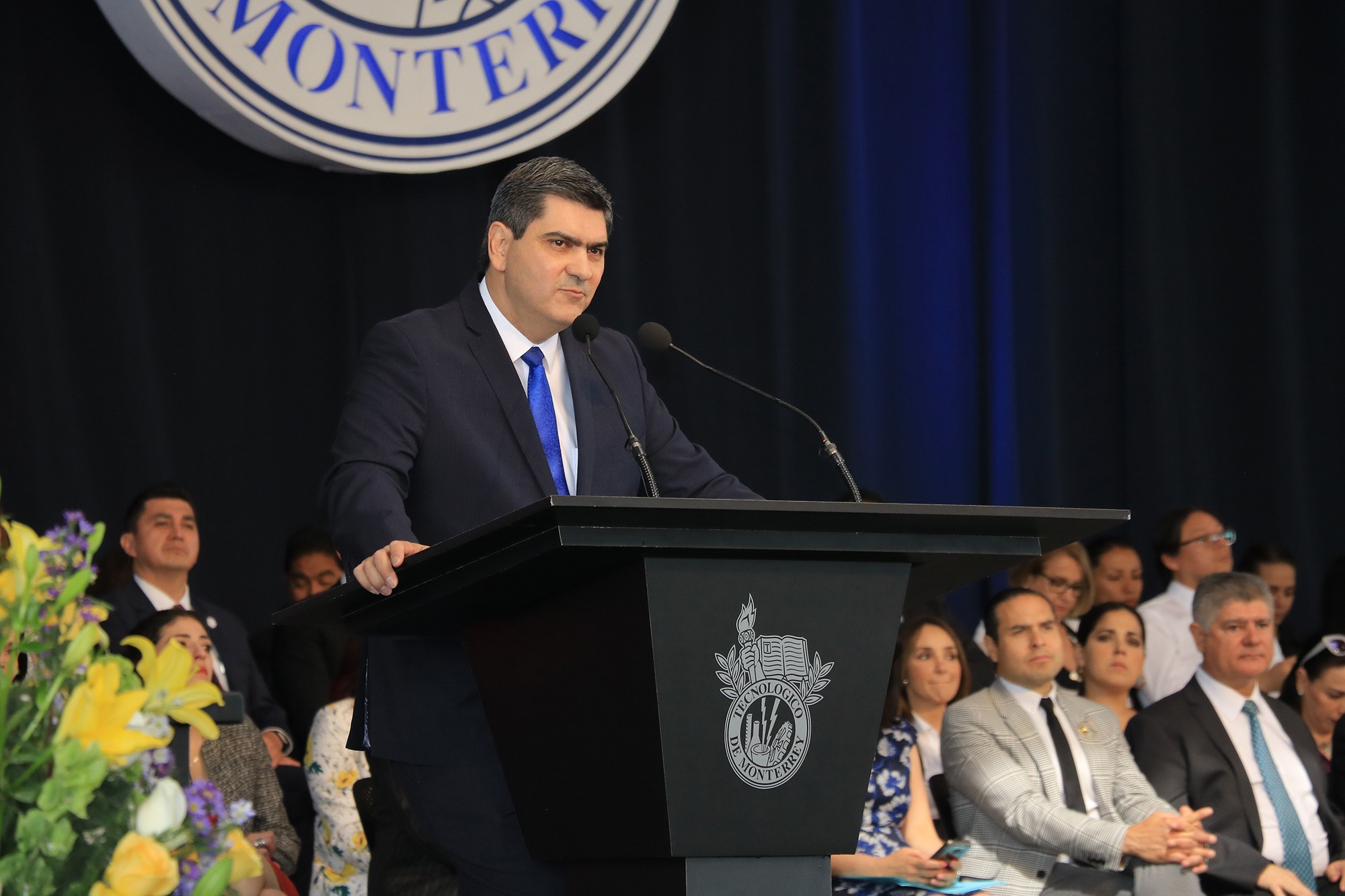 David Garza, rector del Tec de Monterrey