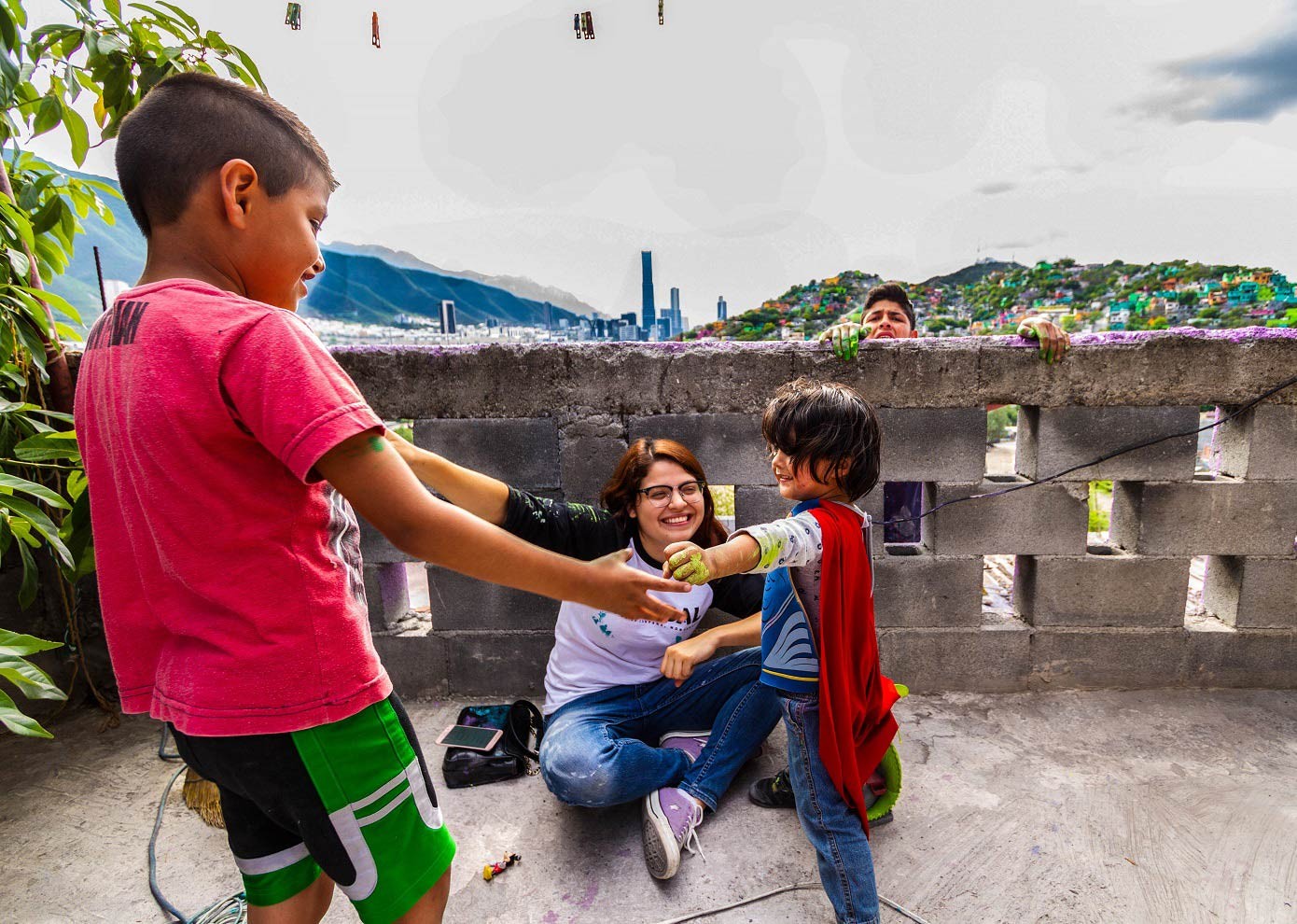 También se buscó bajar la violencia en la zona con este proyecto. Se vieron beneficiadas mil 500 personas.