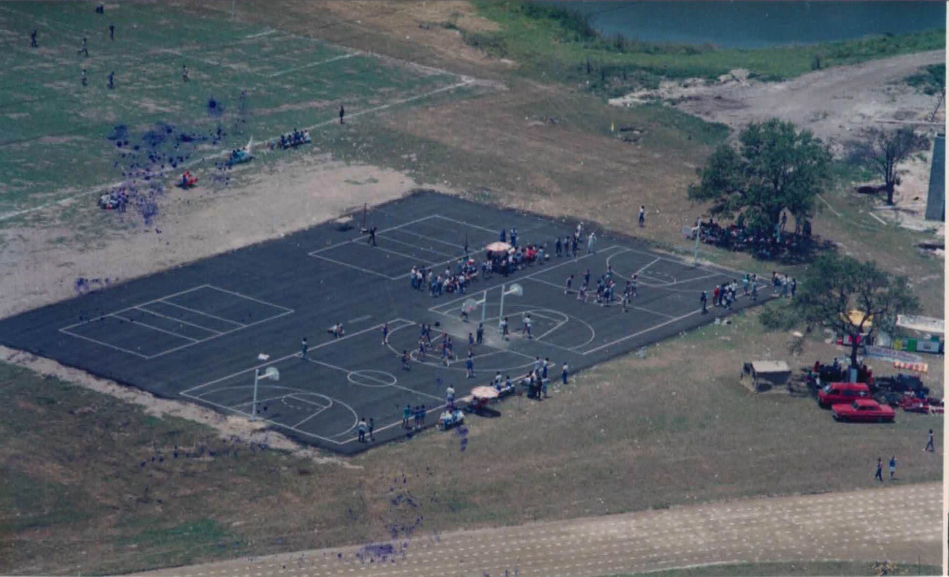 Canchas deportivas exteriores | Antes Campus Tampico