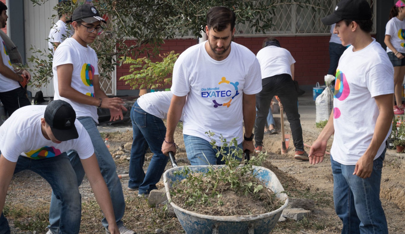 En Monterrey, voluntarios EXATEC se unieron para una misma causa