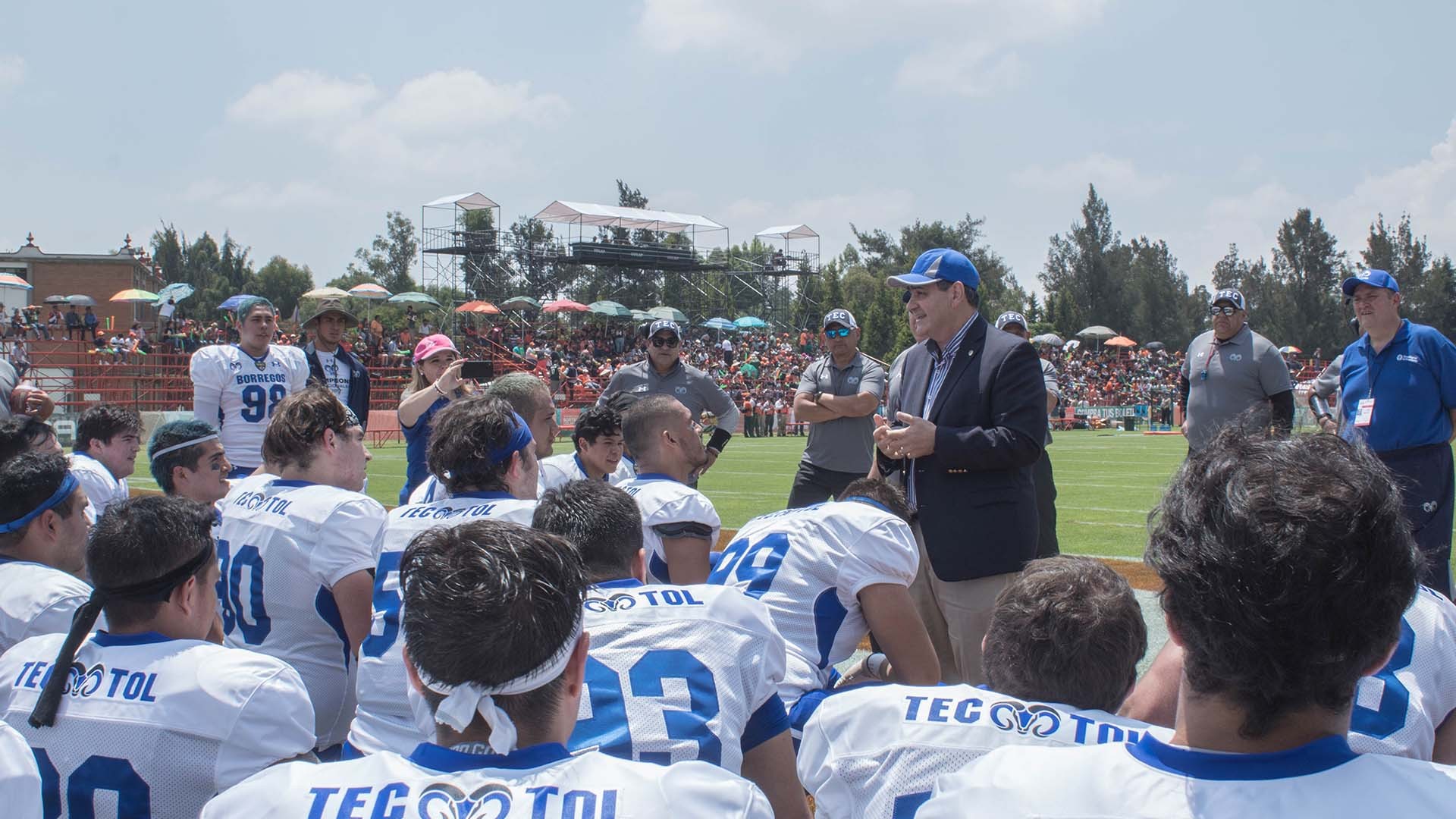 Primer jornada deportiva de los equipos representativos del Tec campus Toluca.