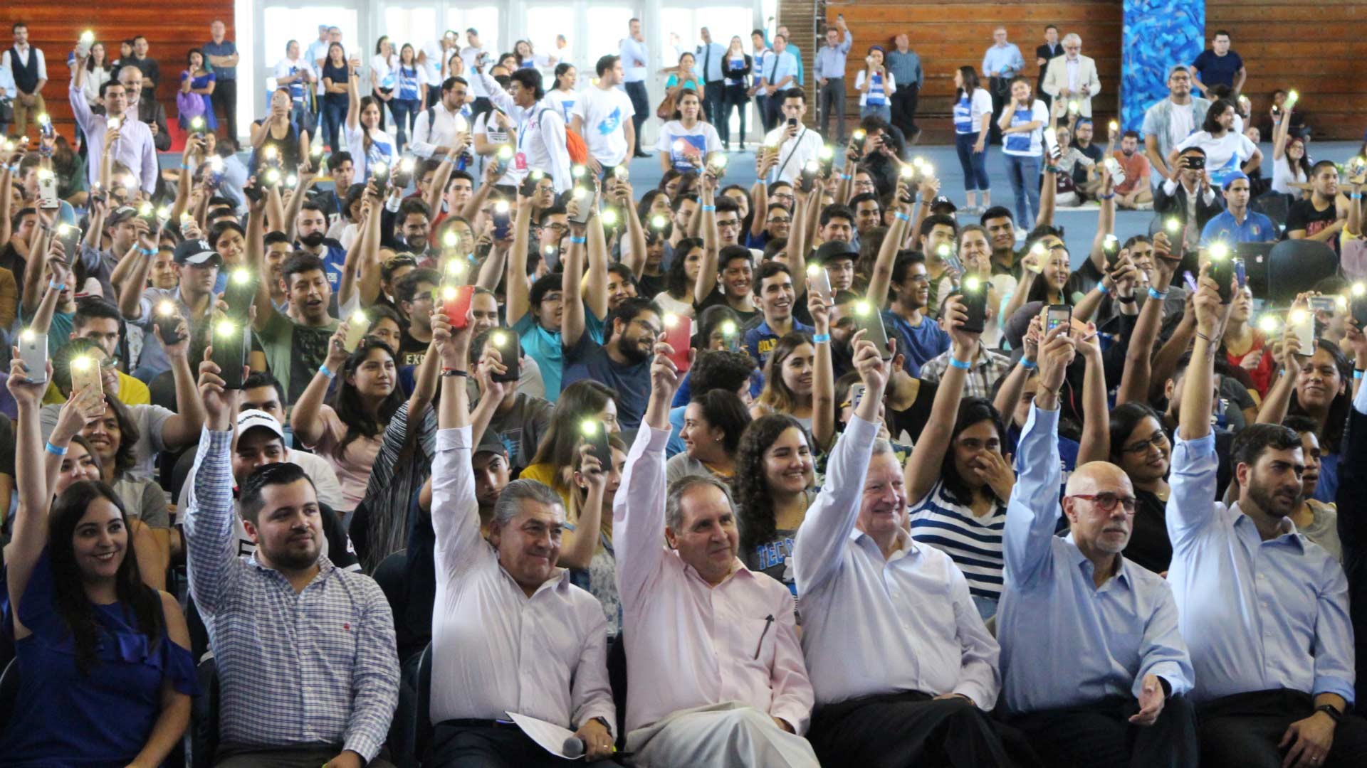 En la Arena Borregos de campus Monterrey se vivió con mucho ánimo. En la Arena Borregos de campus Monterrey se vivió con mucho ánimo el a