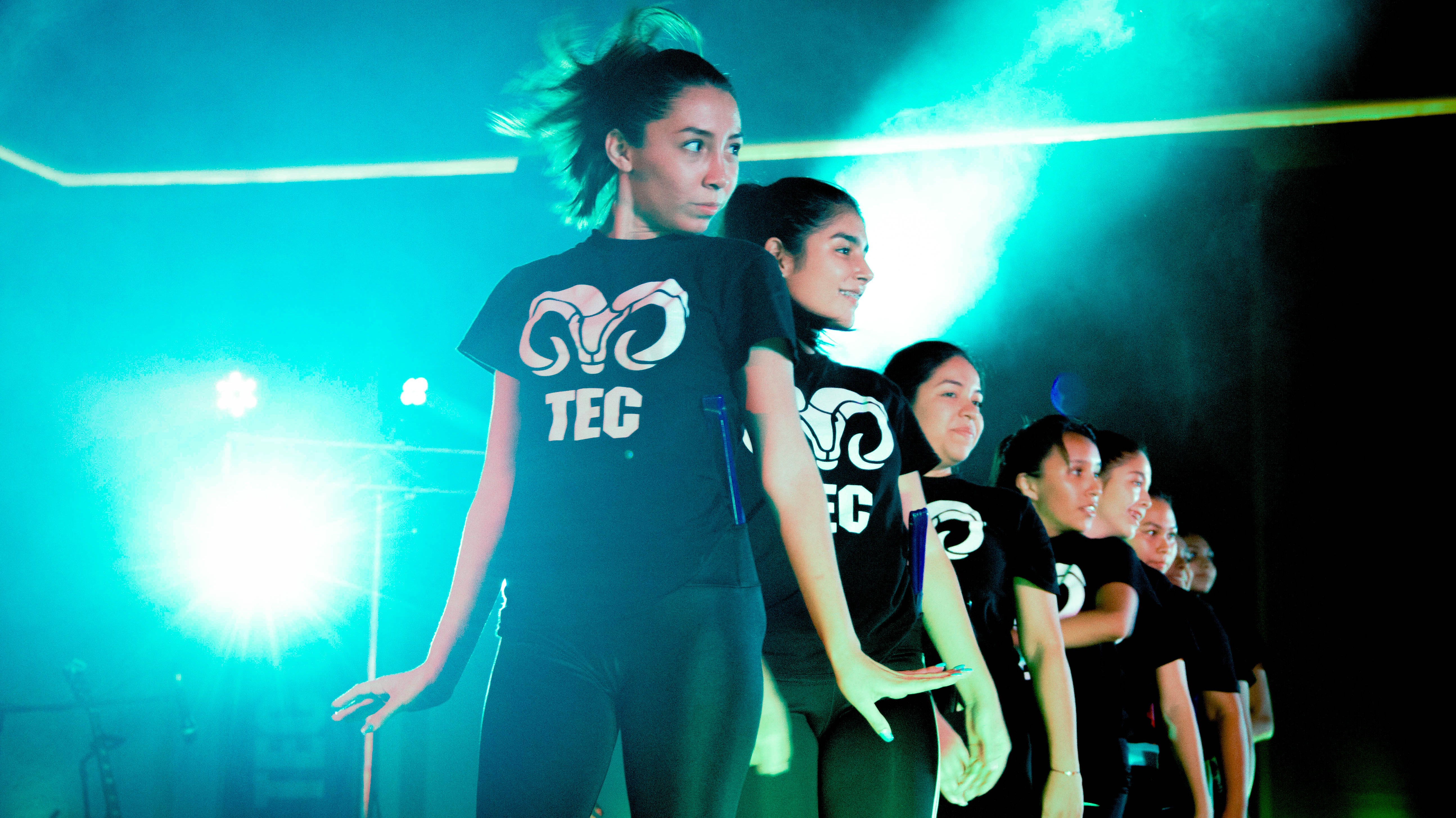 Alumnas del grupo representativo de baile Alumnas del grupo representativo de baile