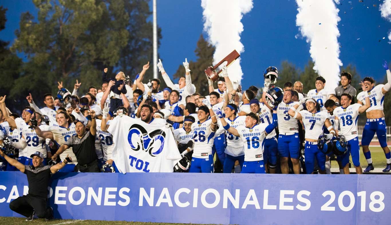 Los equipos del Tec de Monterrey, Borregos Monterrey y Borregos Toluca, se enfrentaron en la final CONADEIP