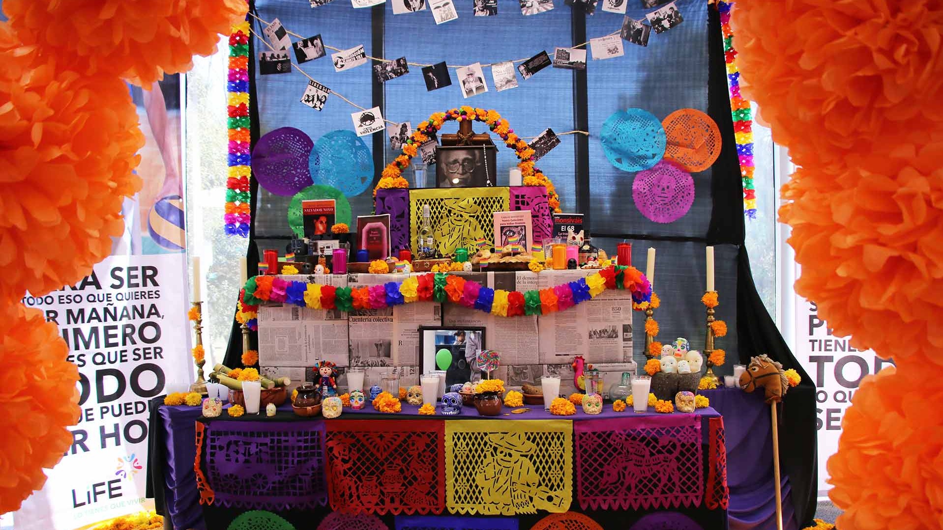 Los altares fueron dedicados a periodistas mexicanos.