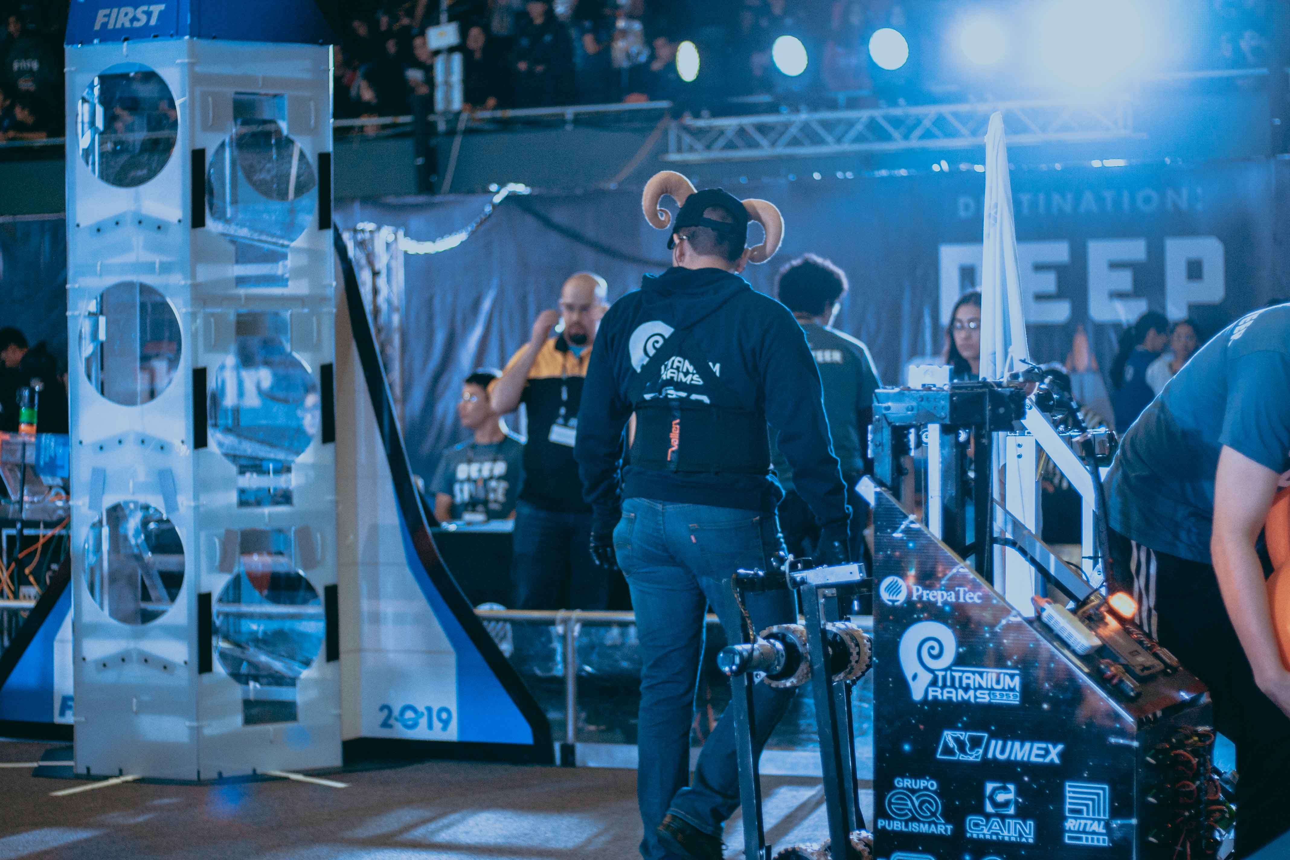 Competencia regional FIRST 2019. Participación de Titanium Rams 5959 en FIRST