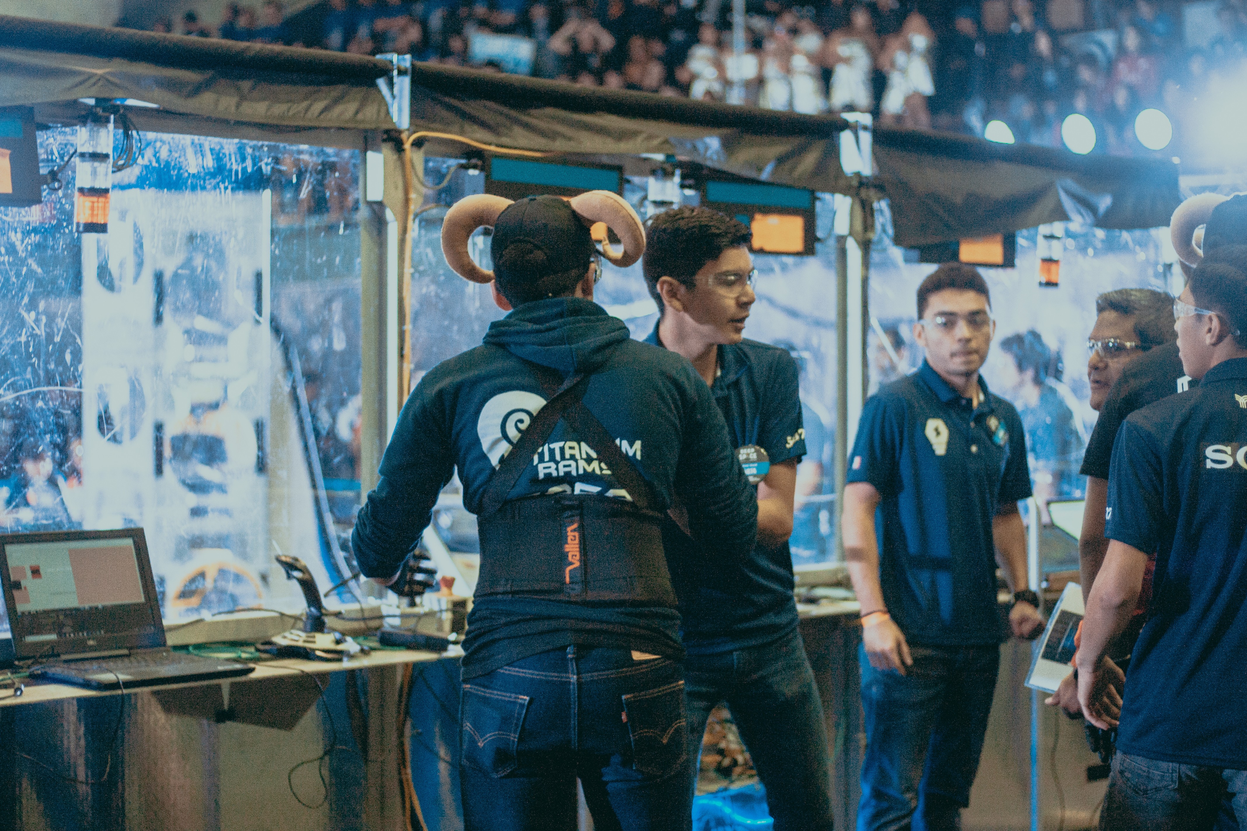Competencia regional FIRST 2019. Participación de Titanium Rams 5959 en FIRST