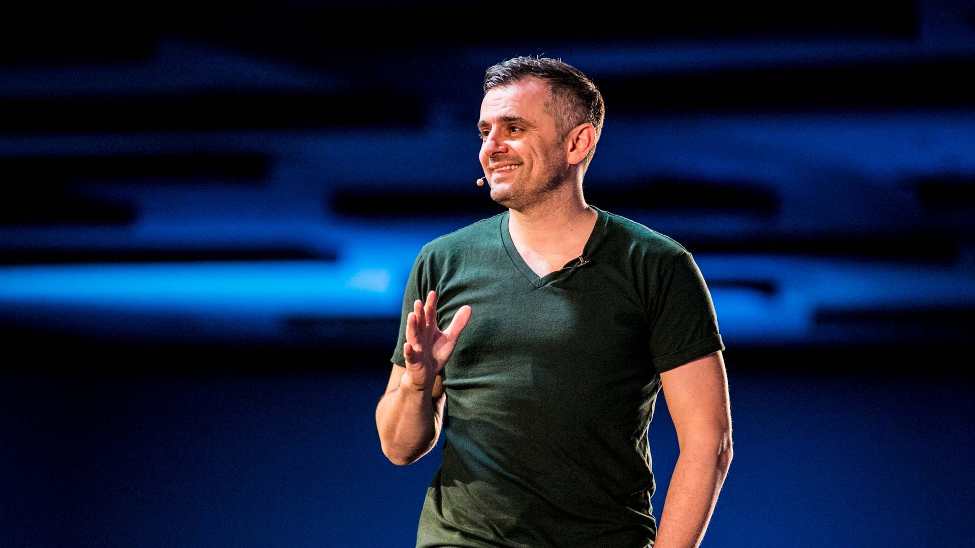 Gary Vaynerchuck, emprendedor estadounidense, inspira al público. INCmty 2019