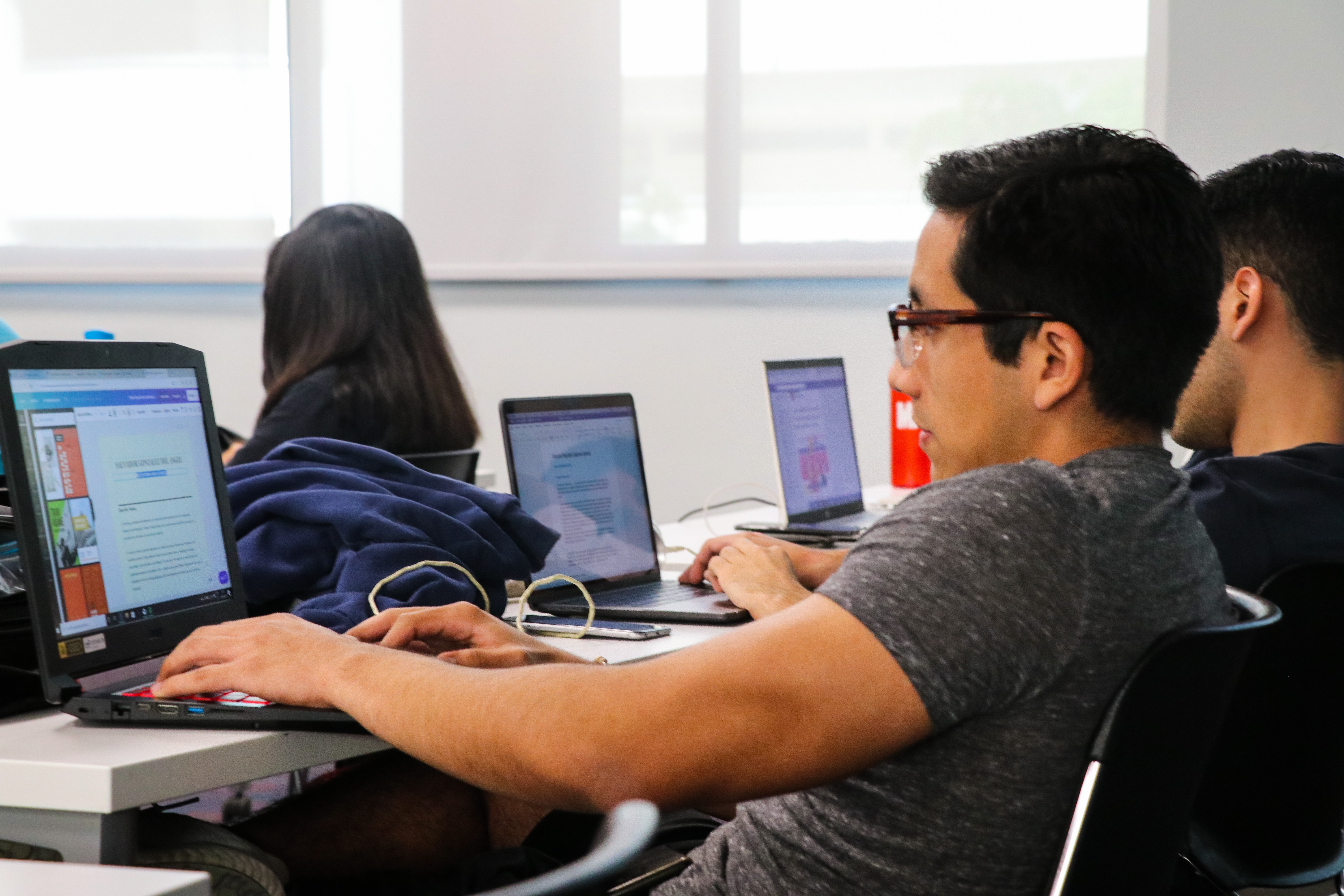 Alumno del Tecnológico de Monterrey viviendo su Semanai en campus Tampico