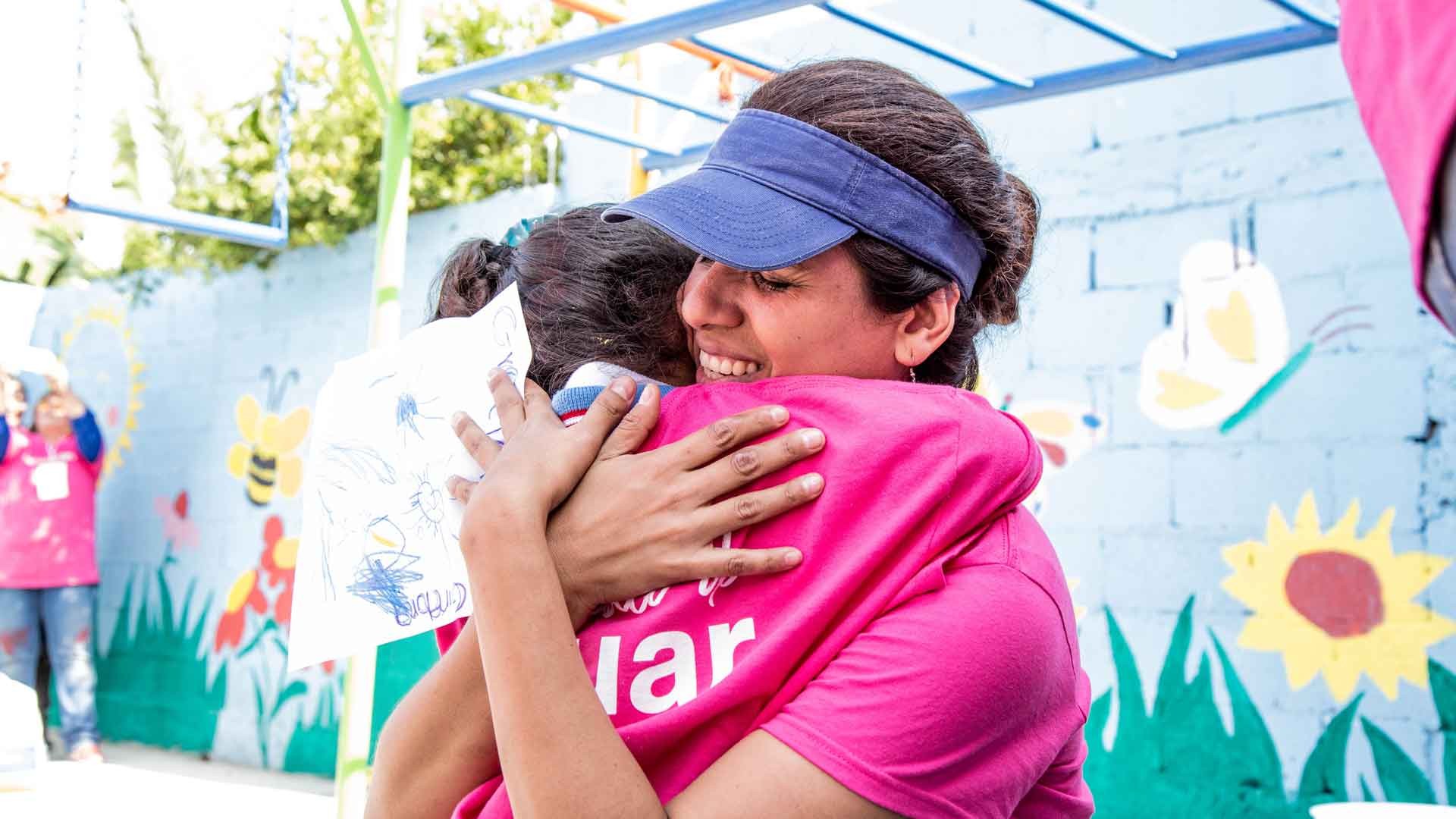 La conexión humana y con la comunidad fueron parte del Día del Voluntariado. Día del Voluntariado