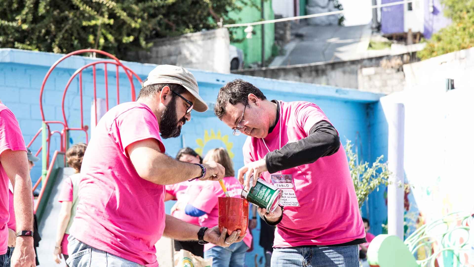 El Día del Voluntariado forma parte del Programa de Voluntariado Institucional del Tec de Monterrey. Día del Voluntariado