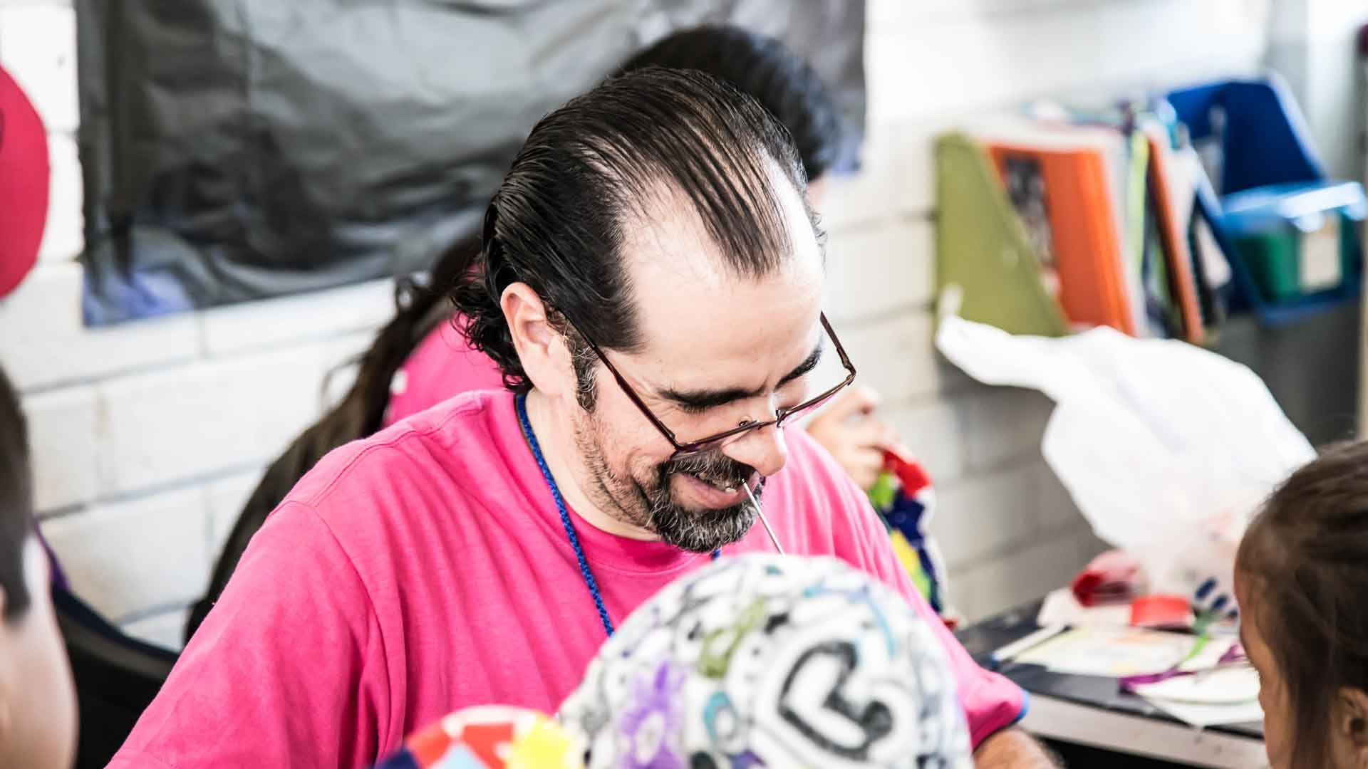 Además de alumnos, participaron colaboradores, EXATEC y padres de familia. Día del Voluntariado