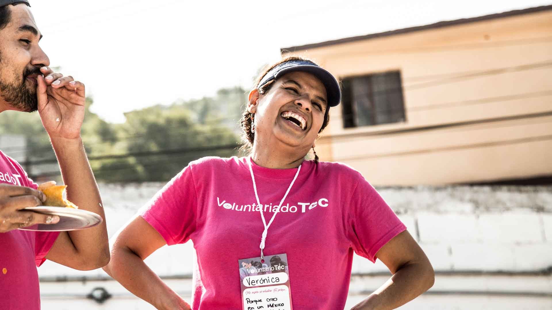 Una sana convivencia se vivió durante el Día del Voluntariado. Día del Voluntariado