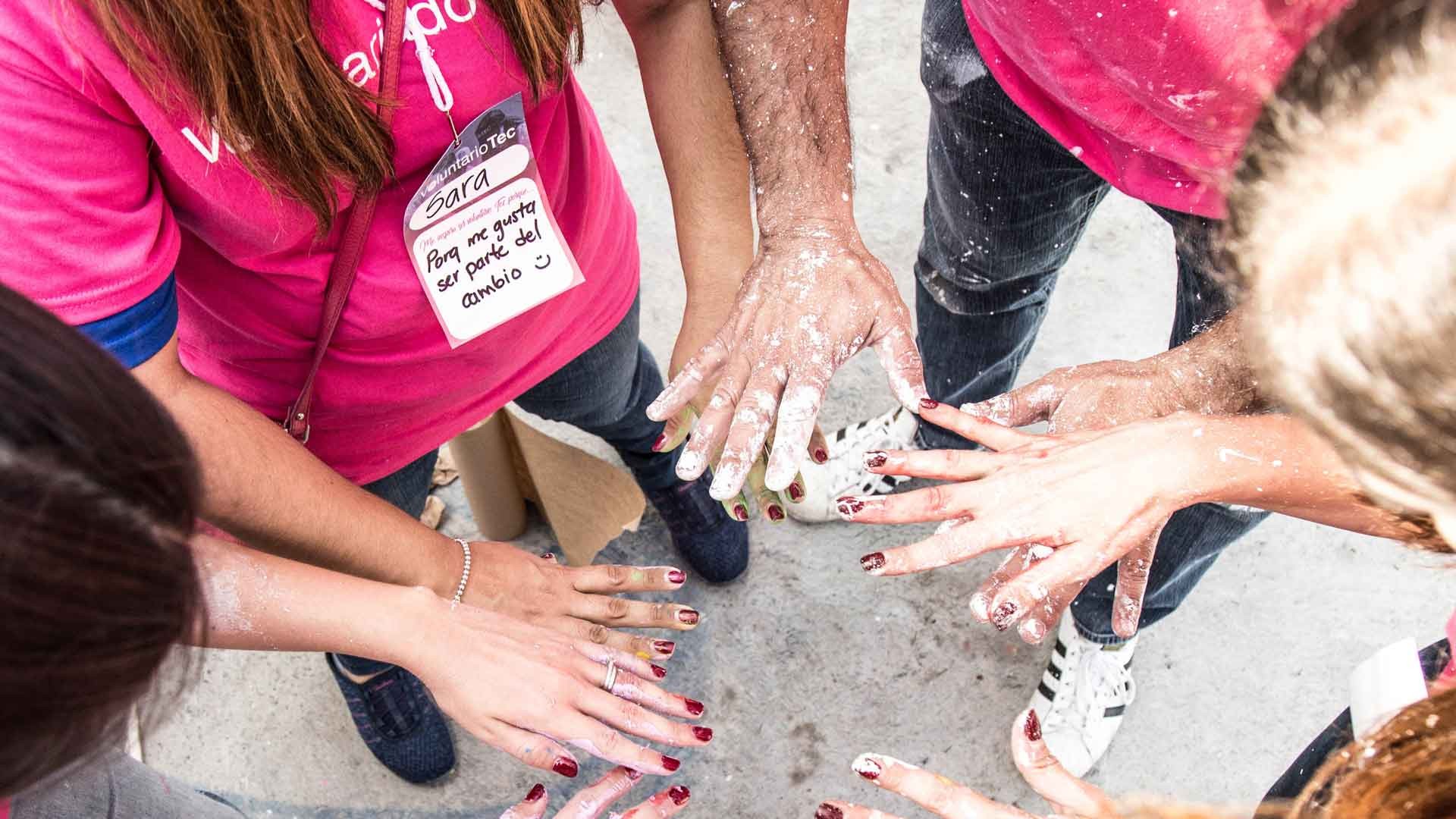Al finalizar el Día del Voluntariado quedó la experiencia de haber vivido el sentido humano. Día del Voluntariado