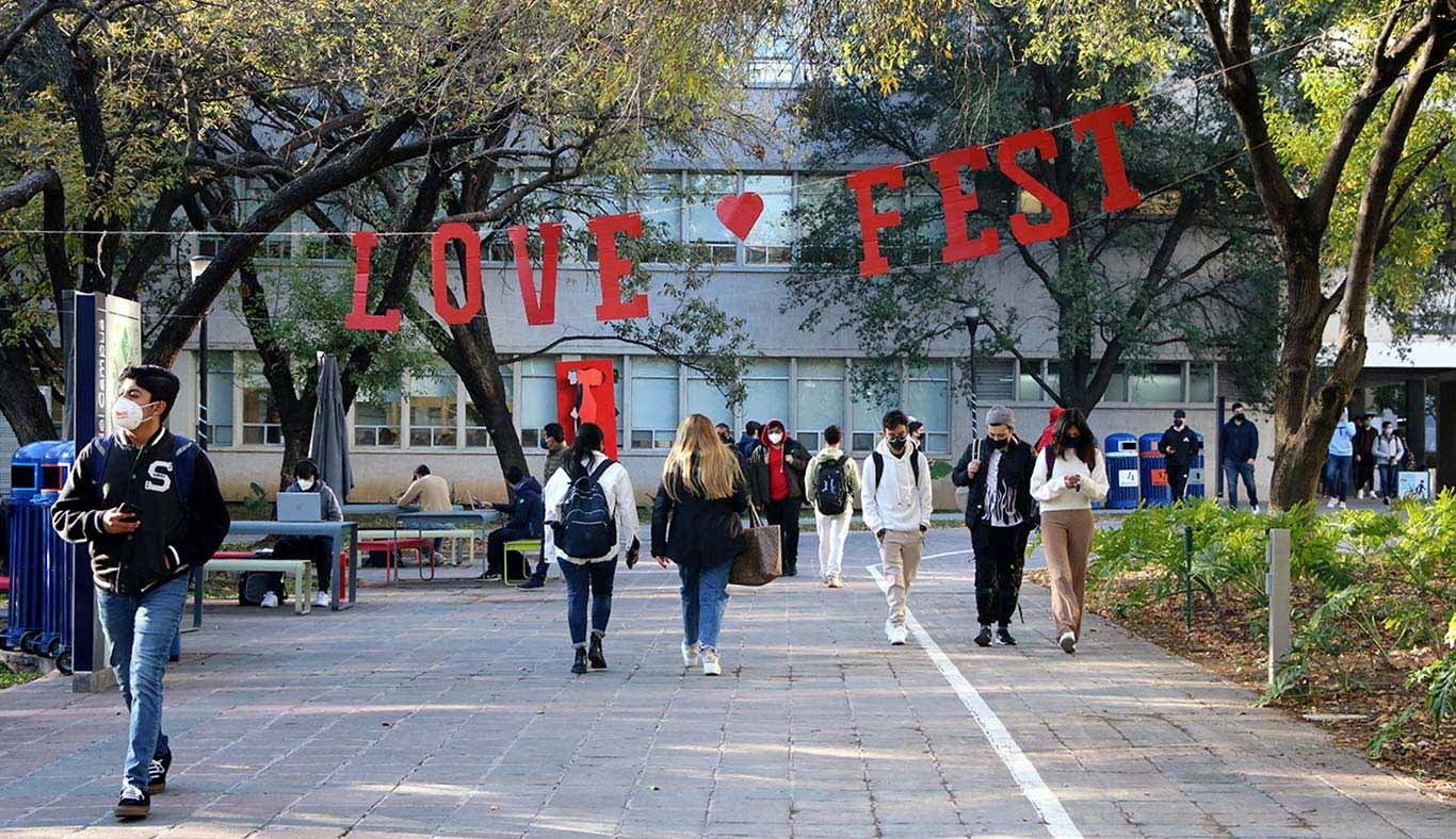 El evento Love Fest enmarcó el inicio de actividades presenciales en campus Mty