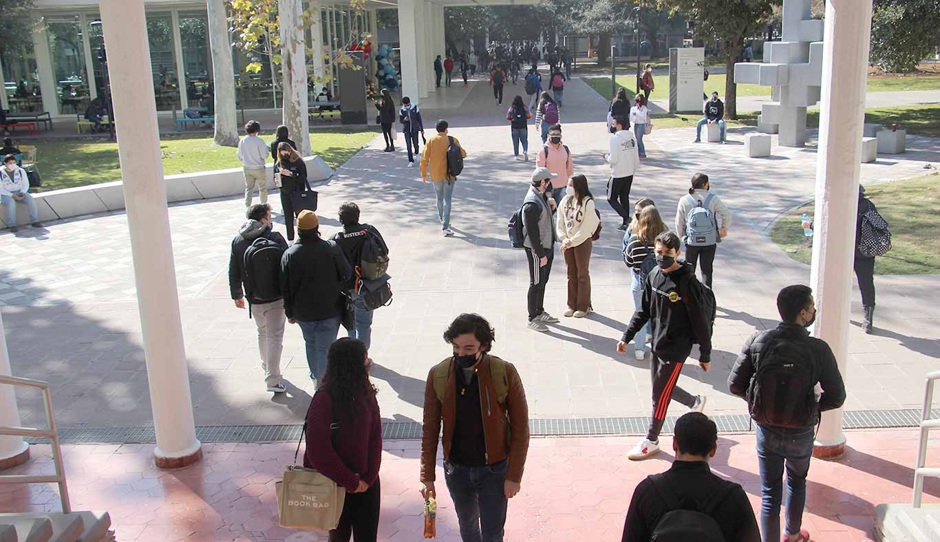 La comunidad estudiantil se dio cita en el campus Monterrey en este inicio de semestre
