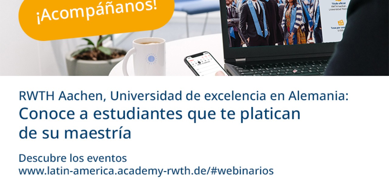 Webinar: Estudia una maestría en RWTH Business School en Alemania 