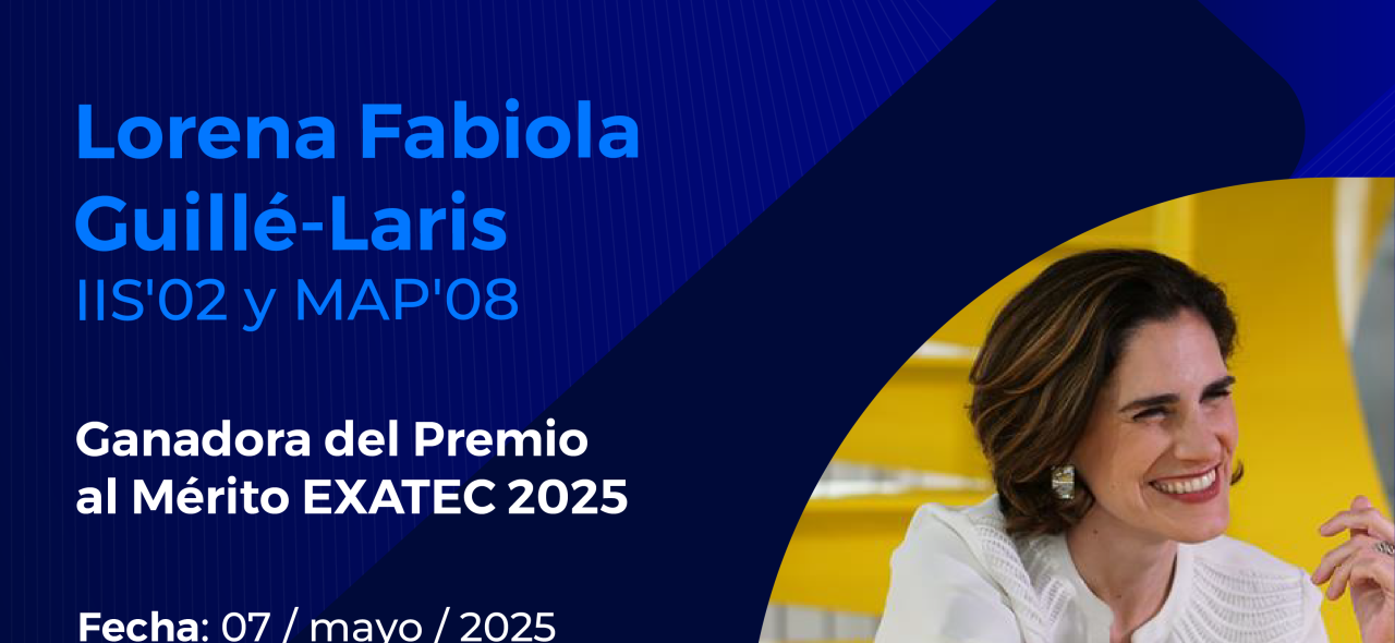Premio al Mérito EXATEC EGobiernoyTP 2025, Lorena Guillé-Laris