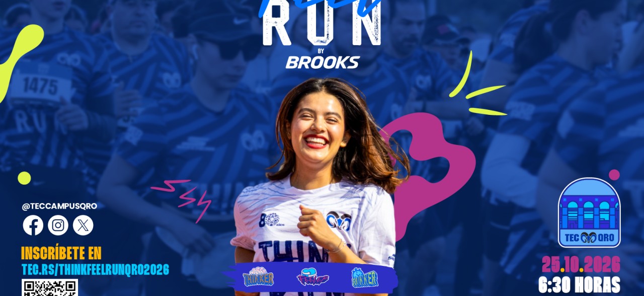Carrera Think Feel Run Powered by Brooks | Querétaro