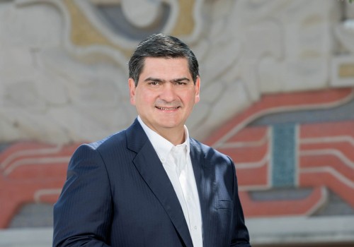 David Garza, rector del Tec de Monterrey