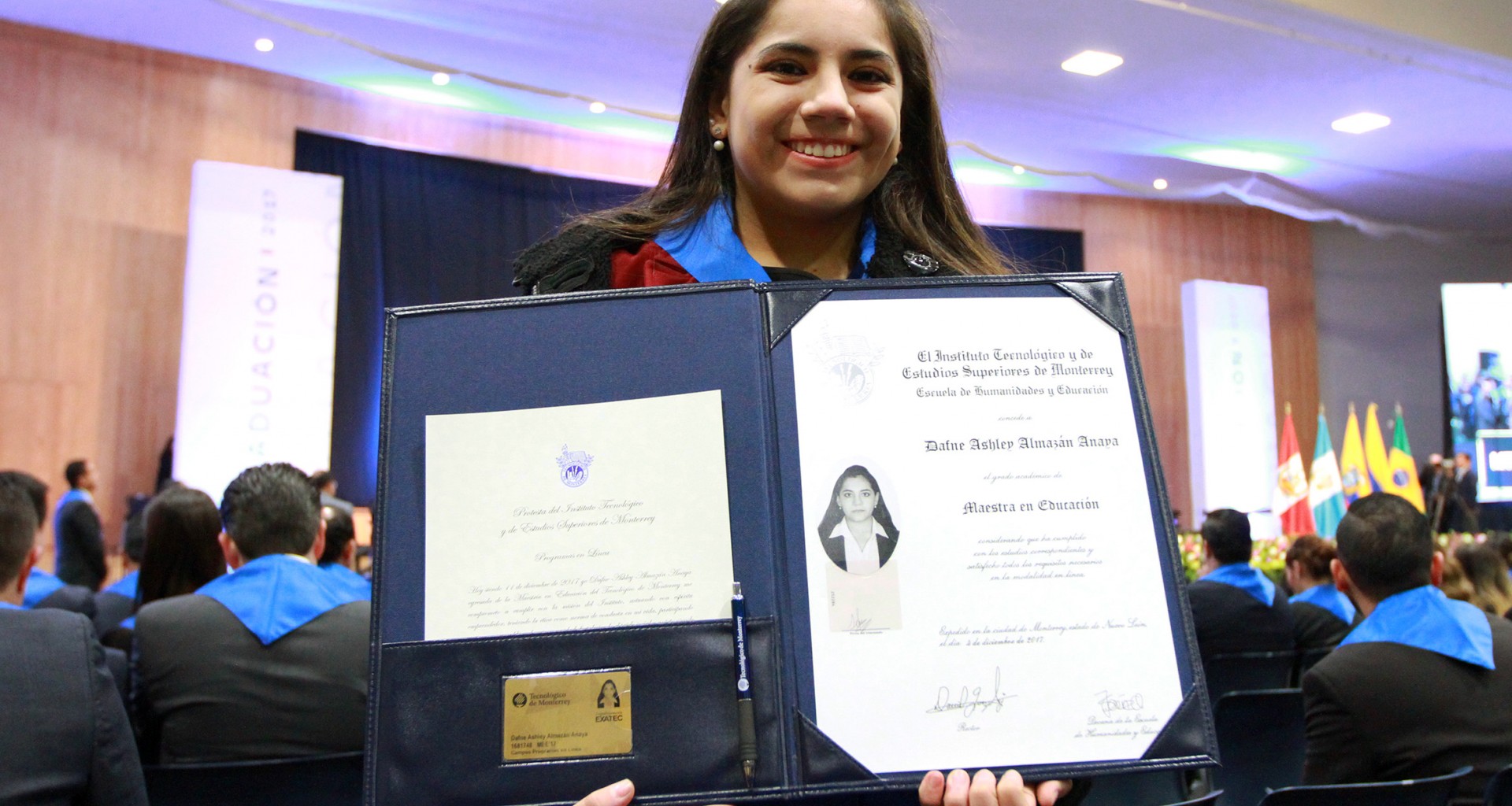 Una plática con Dafne, la chica del Tec que acabó su maestría a los 16 |  Tecnológico de Monterrey