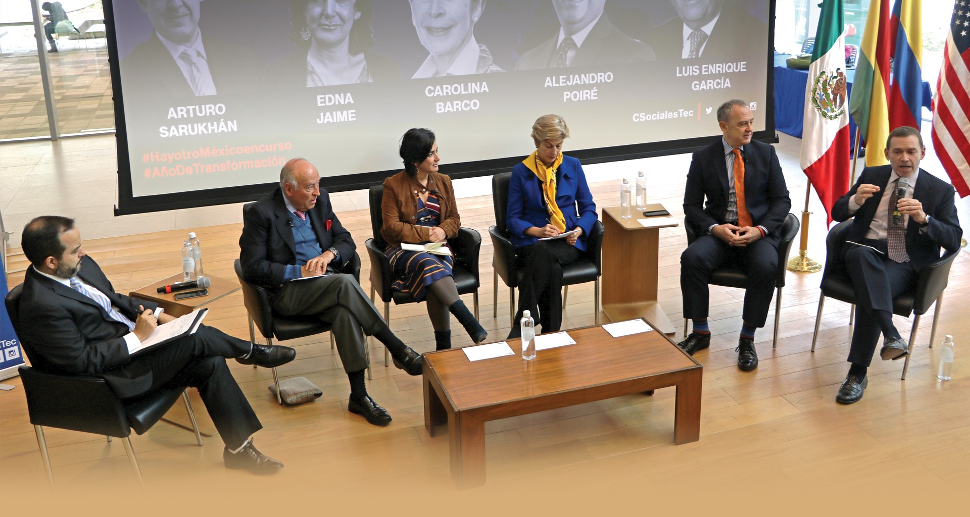 Panel sobre América Latina y EU organizado por la Escuela de Ciencias Sociales y Gobierno 