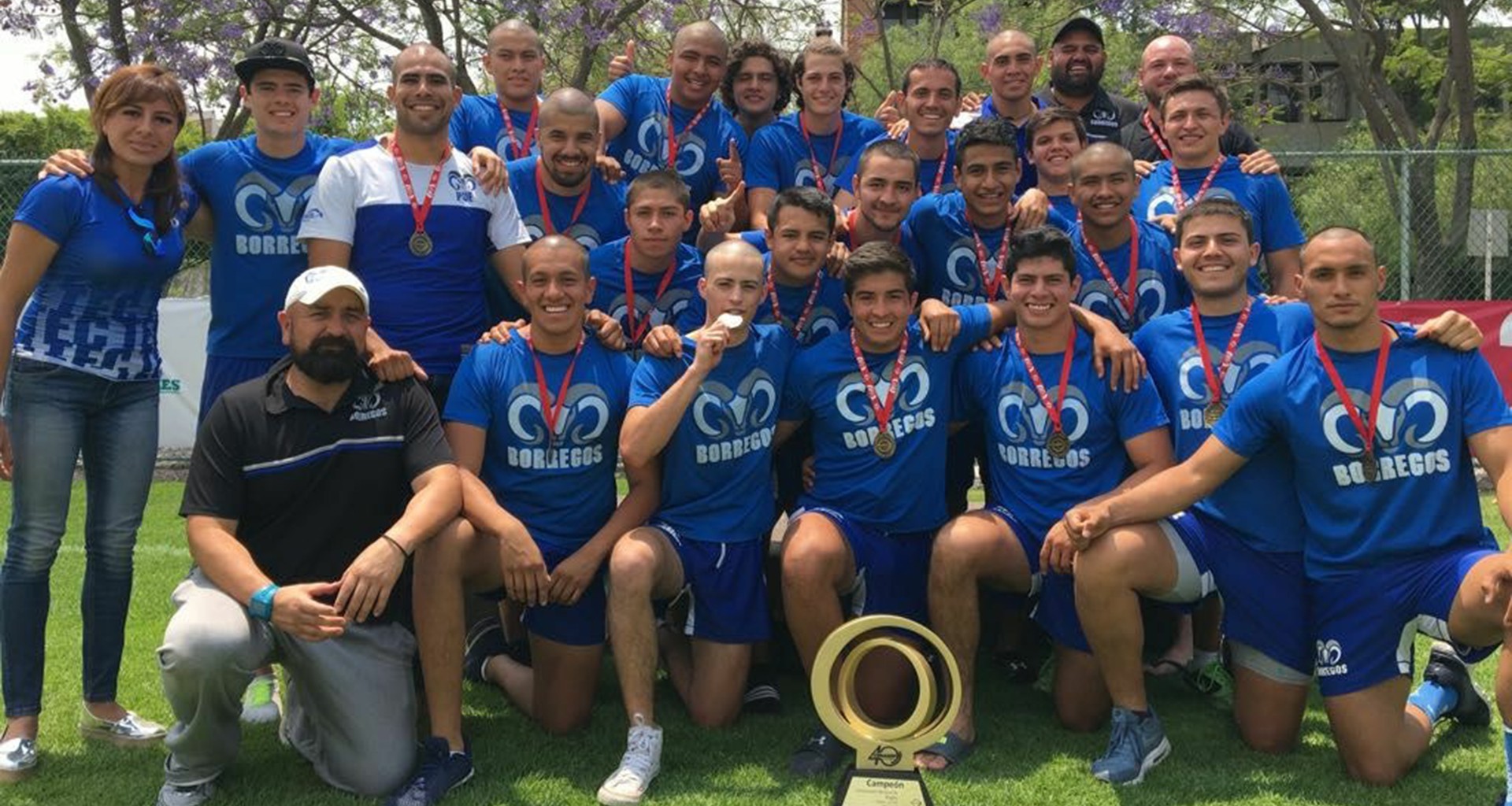 Los Borregos Puebla de rugby siguen como uno de los mejores equipos universitarios de México 