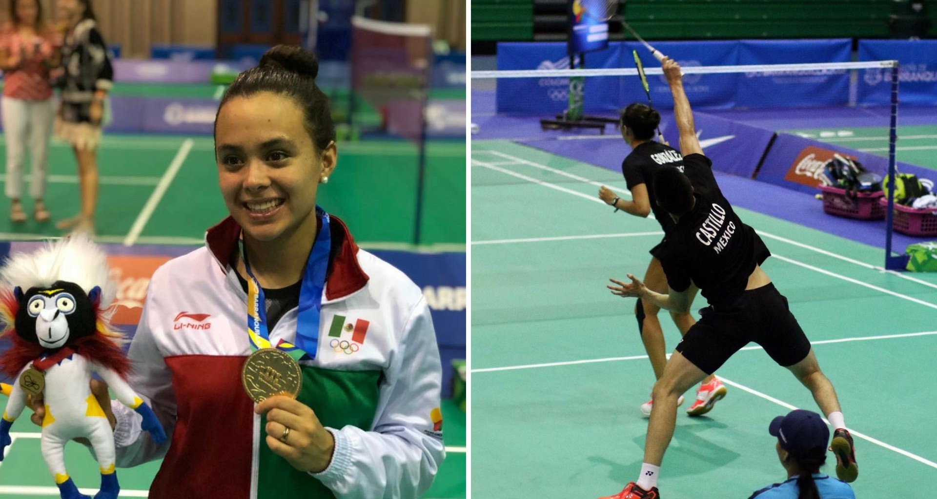 Oro para México en badminton por equipos mixtos