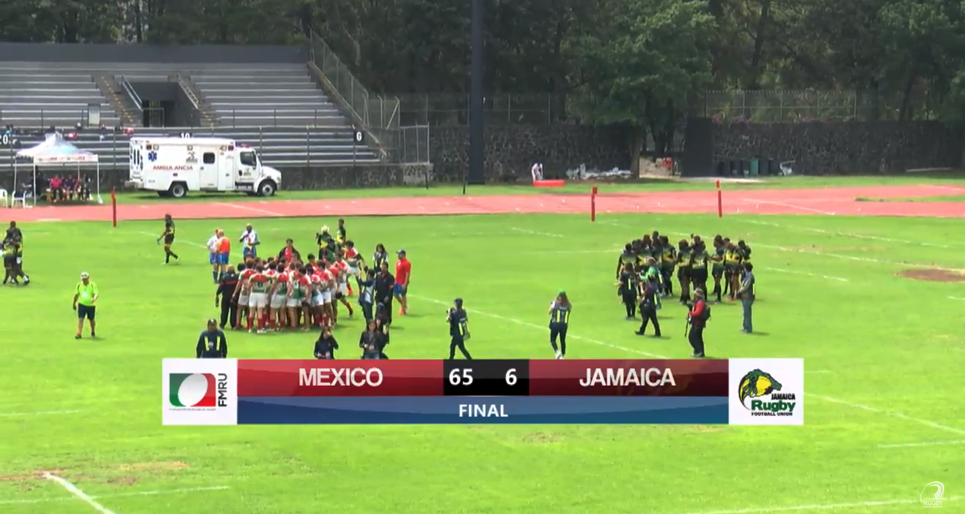 Marcador final partido México vs. Jamaica