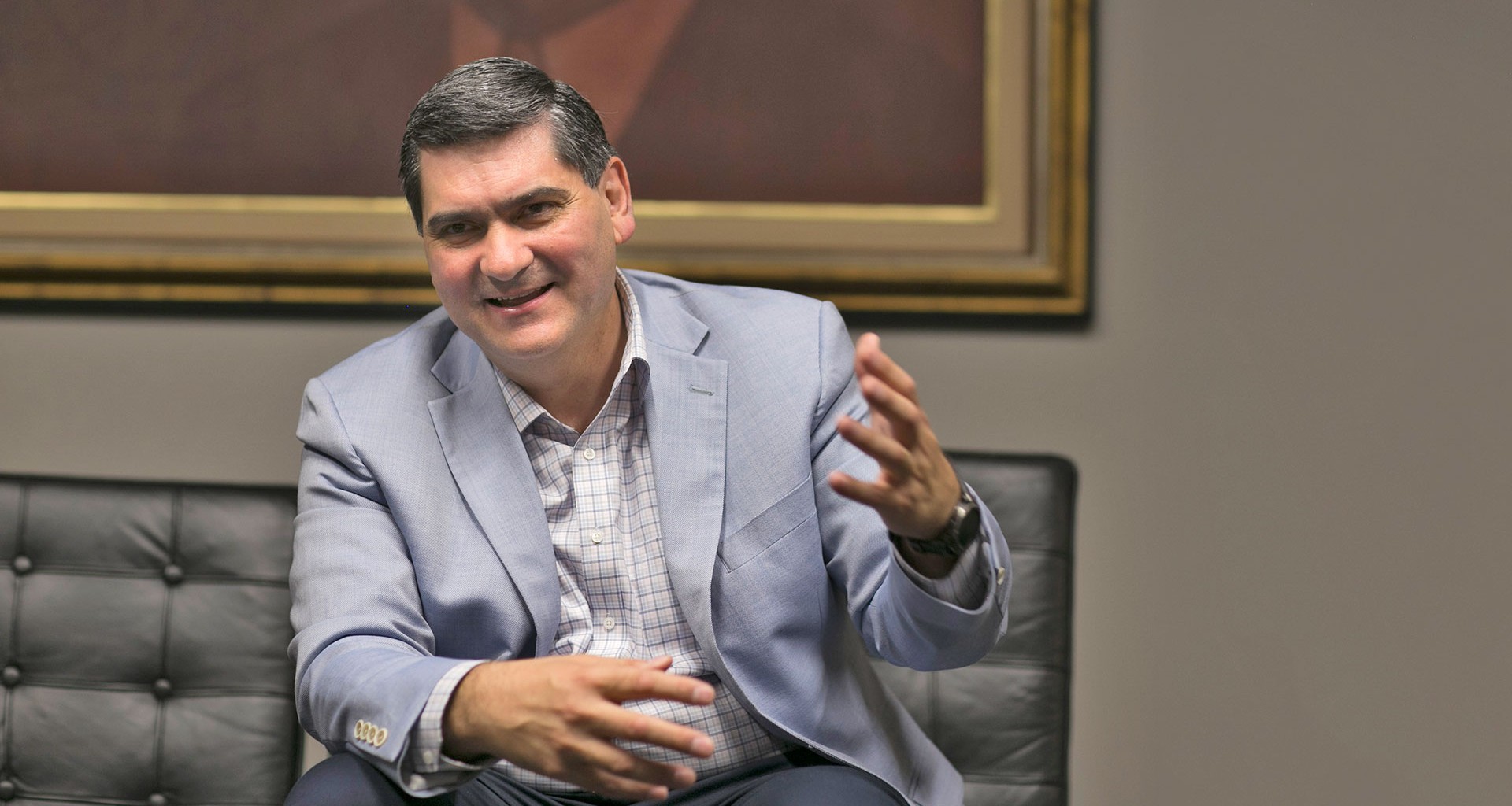 David Garza, rector del Tecnológico de Monterrey, da la bienvenida al semestre ago-dic 2018