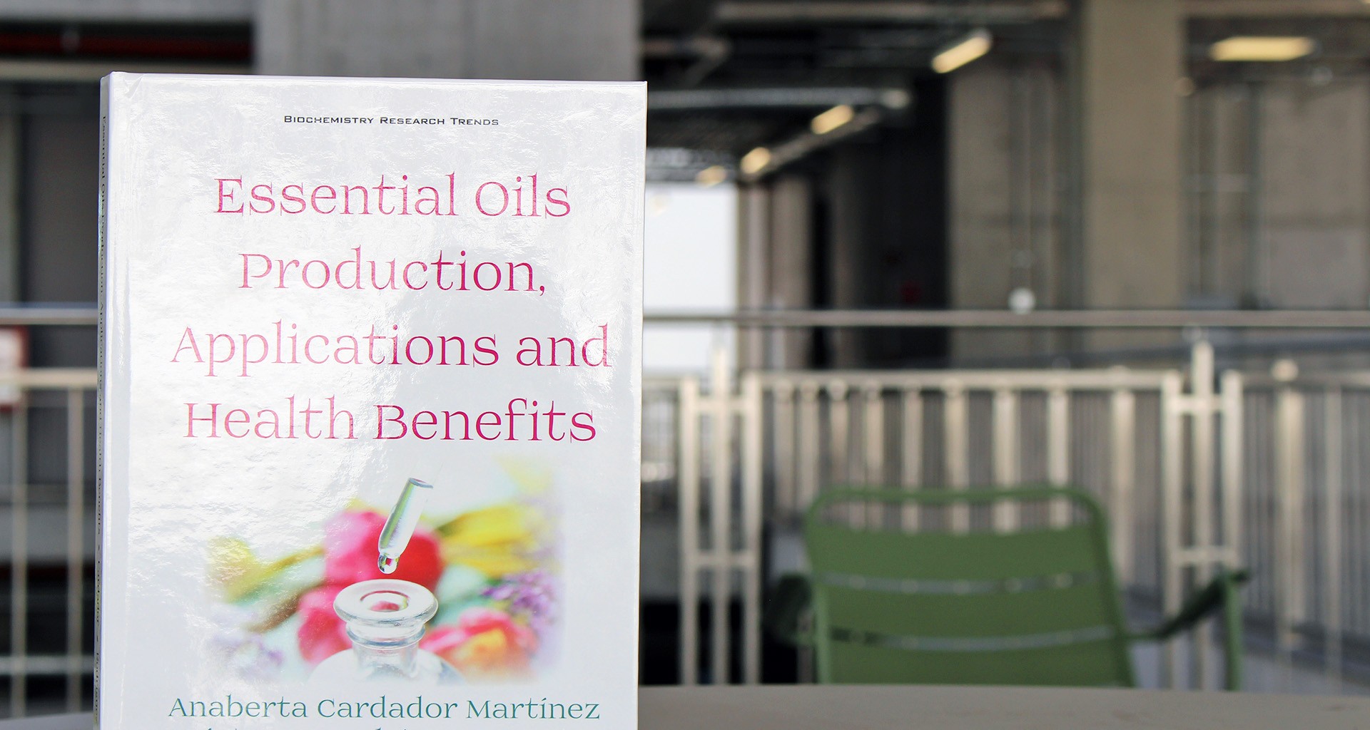 Libro sobre aceites y plantas medicinales