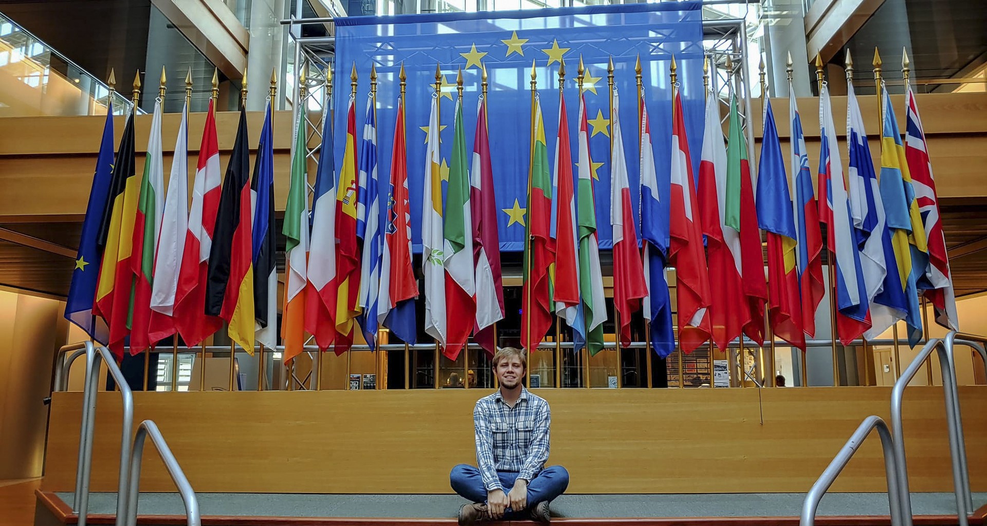 David Rey en el Parlamento Europeo