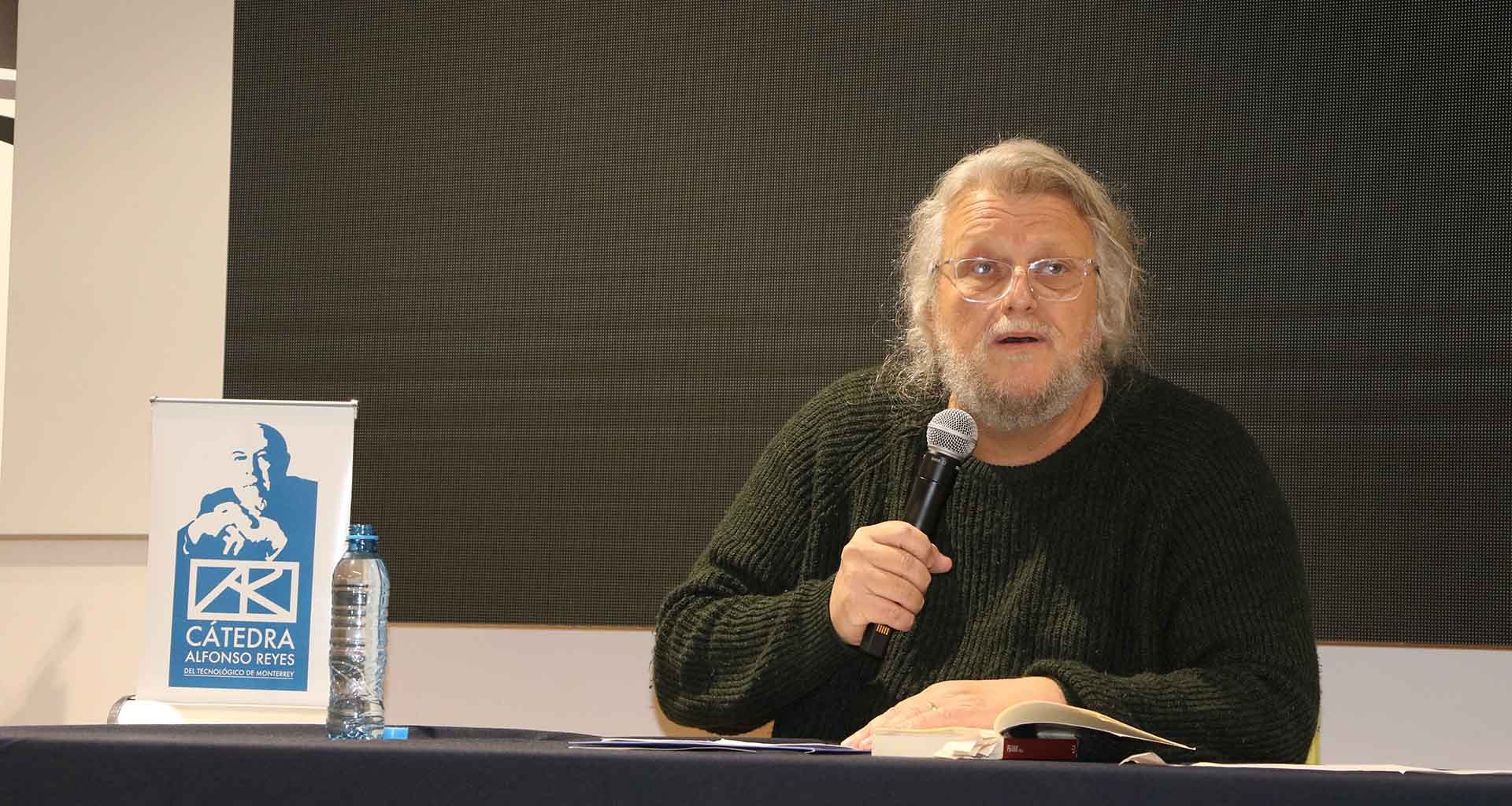 Lúcio Packter en Conferencia Cátedra Alfonso Reyes sobre Filosofía Clínica