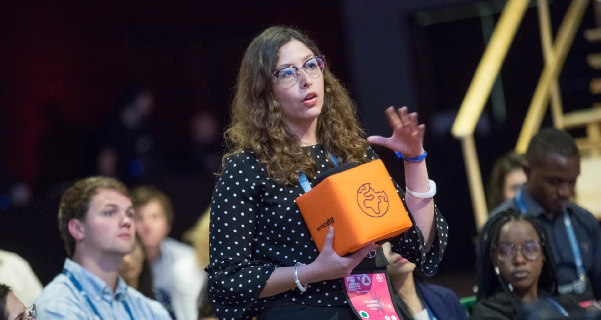 Alumna líder en biotecnología participa en Youth Ag Summit de Bayer 2019