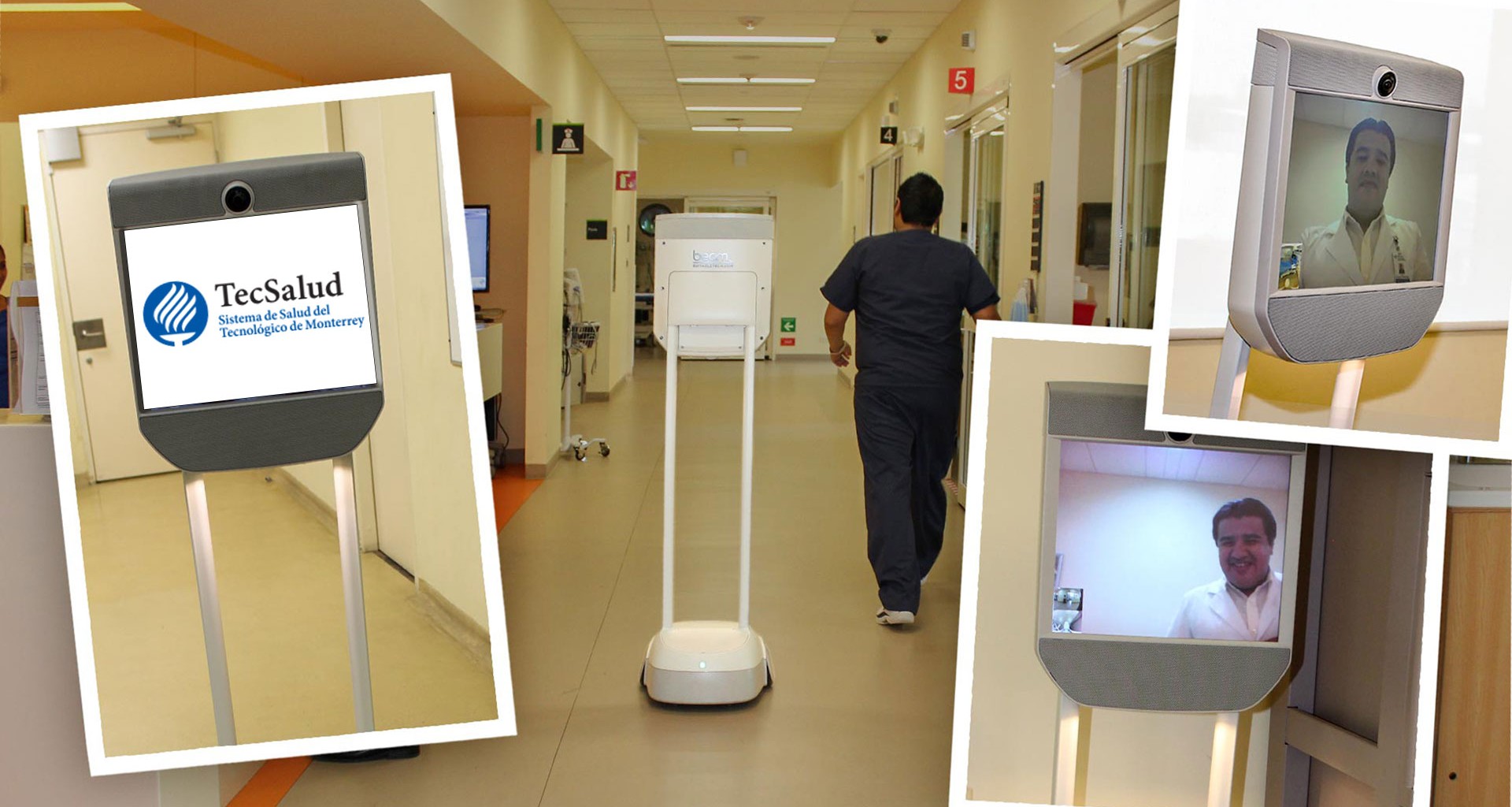 Tecnología vs COVID-19: TecSalud usa robot para tratar pacientes 