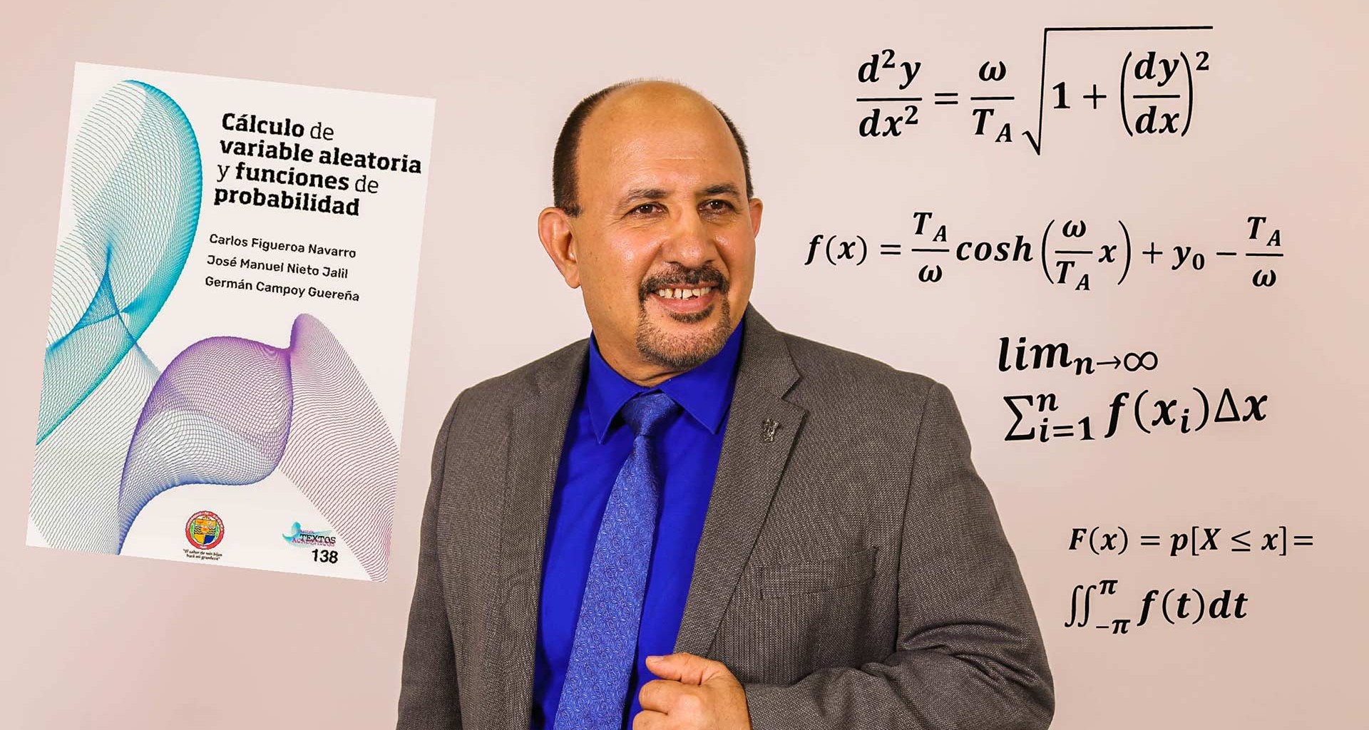 Profesor del Tec autor de libro de cálculo en Amazon