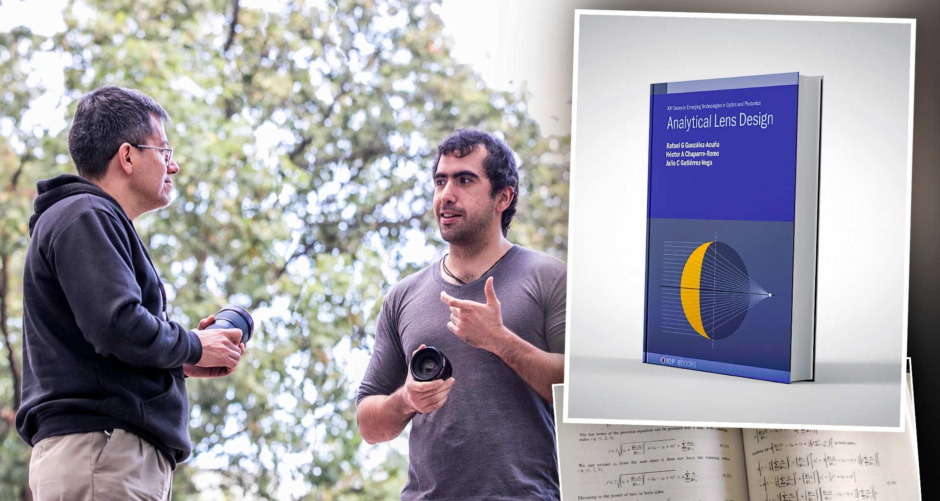 Alumno del Tec publica libro científico con solución a temas ópticos