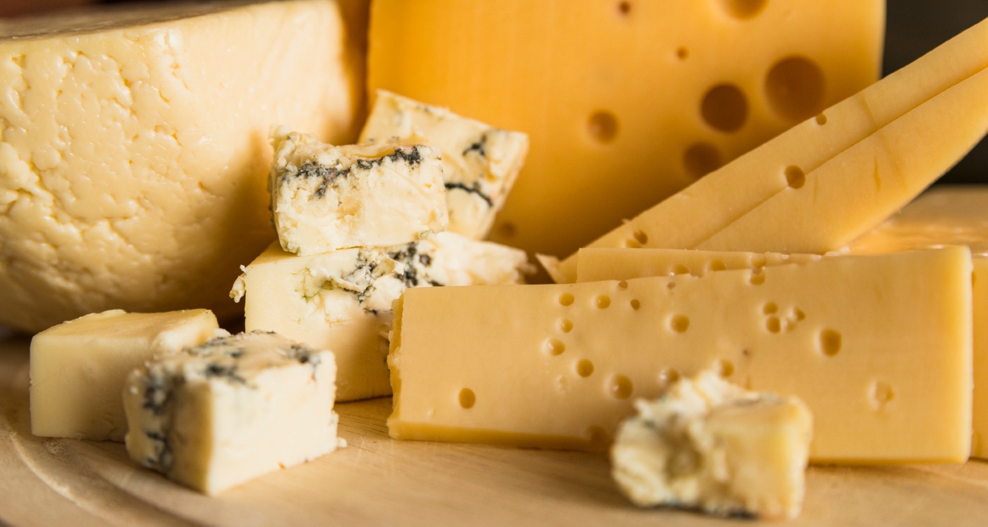 Diferentes tipos de queso