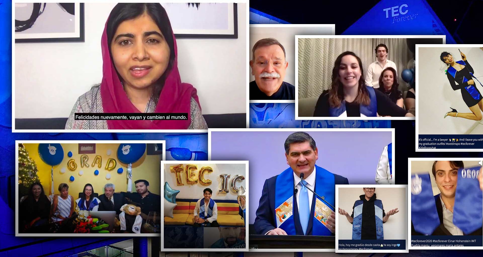 Compromiso y respeto a mujeres: el mensaje de Malala a graduados Tec