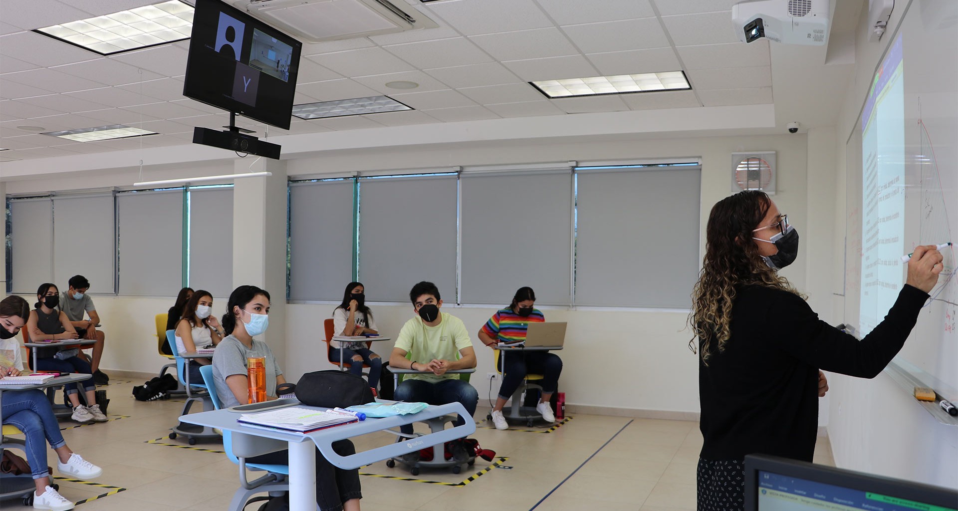 Estudiantes, profesores y colaboradores vuelven a actividades presenciales voluntarias en campus Cd. Obregón
