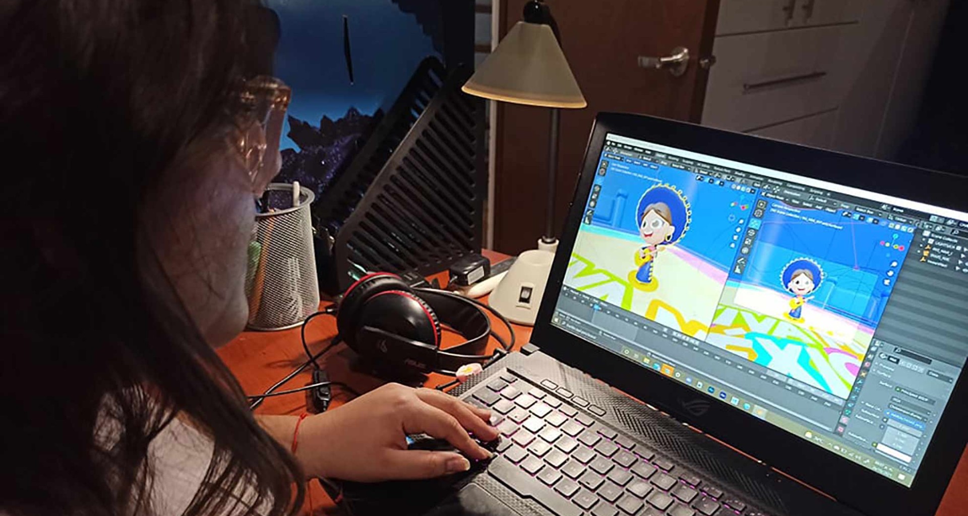 Alumnos del Tec crean animaciones para discovery kids.