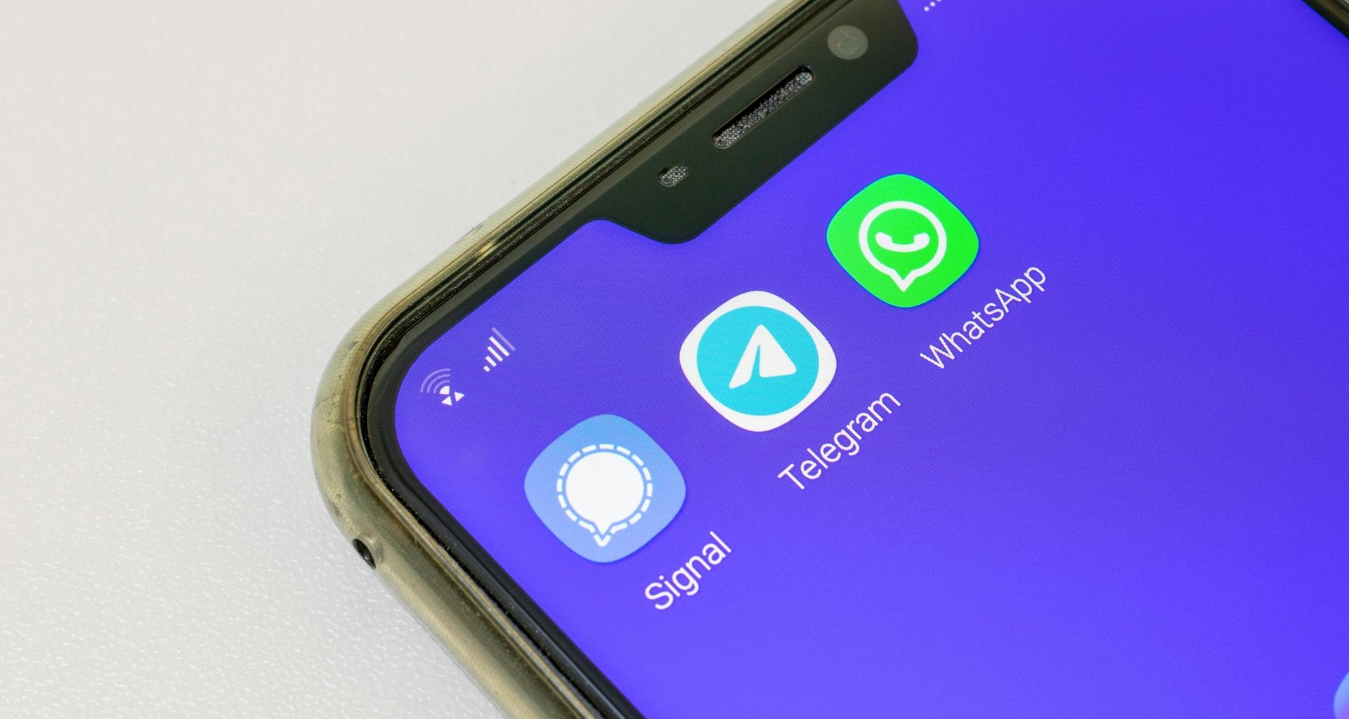 Sin WhatsApp: Telegram y Signal tus opciones de mensajería instantánea