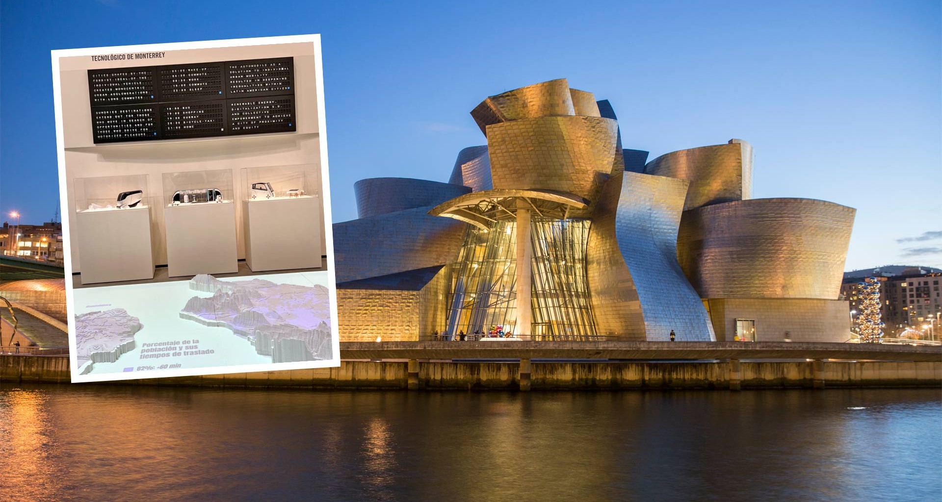 La Escuela de Arquitectura, Arte y Diseño del Tec expone una pieza de estudiantes y profesores en el Museo Guggenheim de Bilbao.