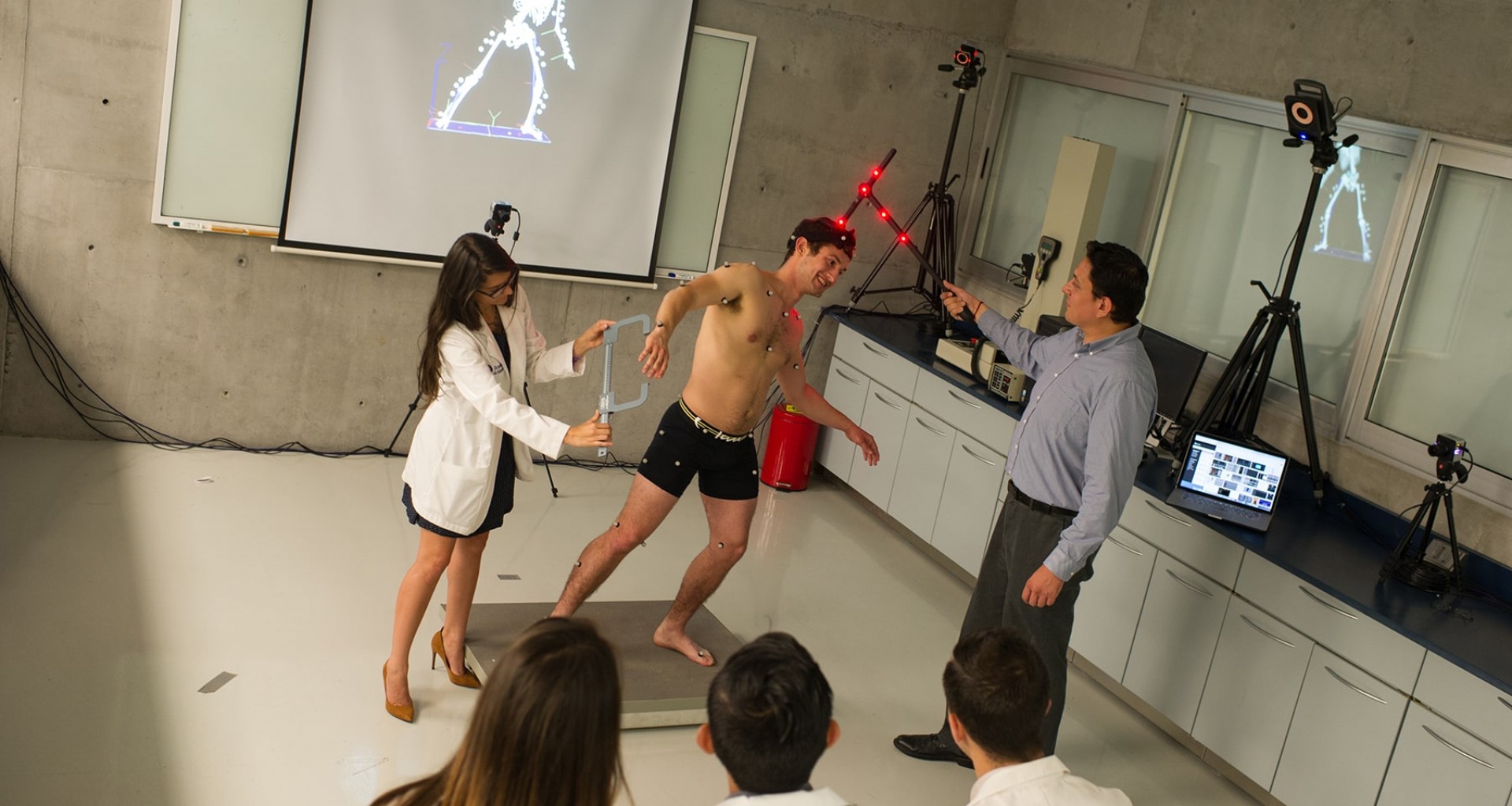 Alumnos de Ingeniería Biomédica del Tecnológico de Monterrey