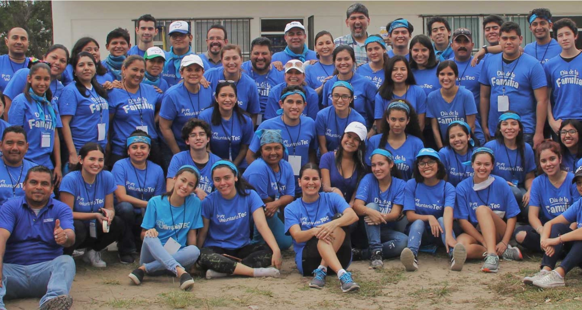 Voluntarios Tamaulipas en el día del Voluntariado del Tec de Monterrey
