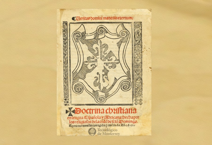 Doctrina Christiana en lengua española y mexicana escrita por los religiosos de la Orden de Santo Domingo
