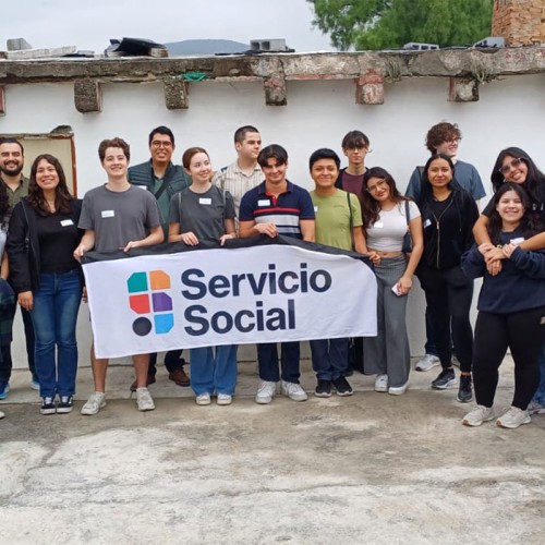 Estudiantado del Progarma del Servicio Social del Tec de Monterrey