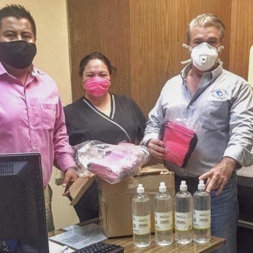 Donativo de material de protección básico